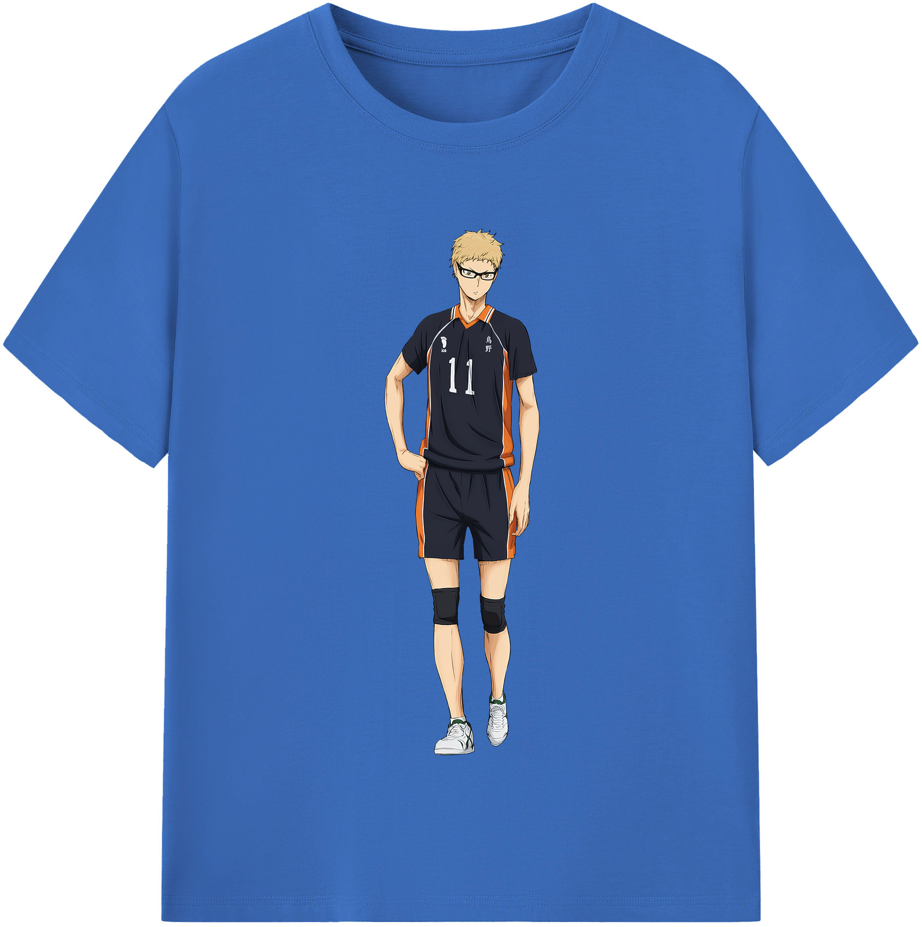（画像用） ハイキュー!! Haikyu!! 綿100％半袖Tシャツ（フロントプリント）