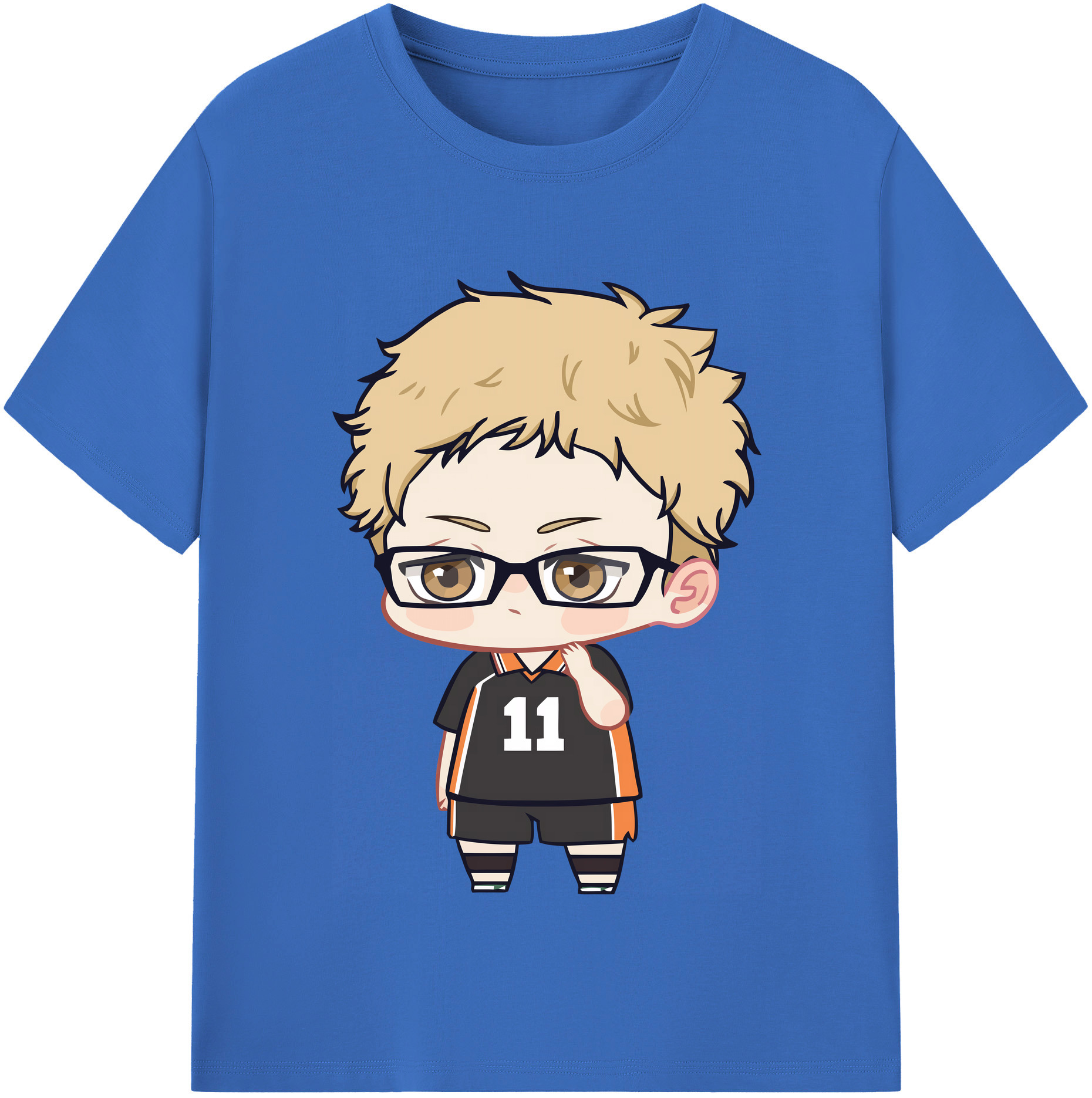 （画像用） ハイキュー!! Haikyu!! 綿100％半袖Tシャツ（フロントプリント）