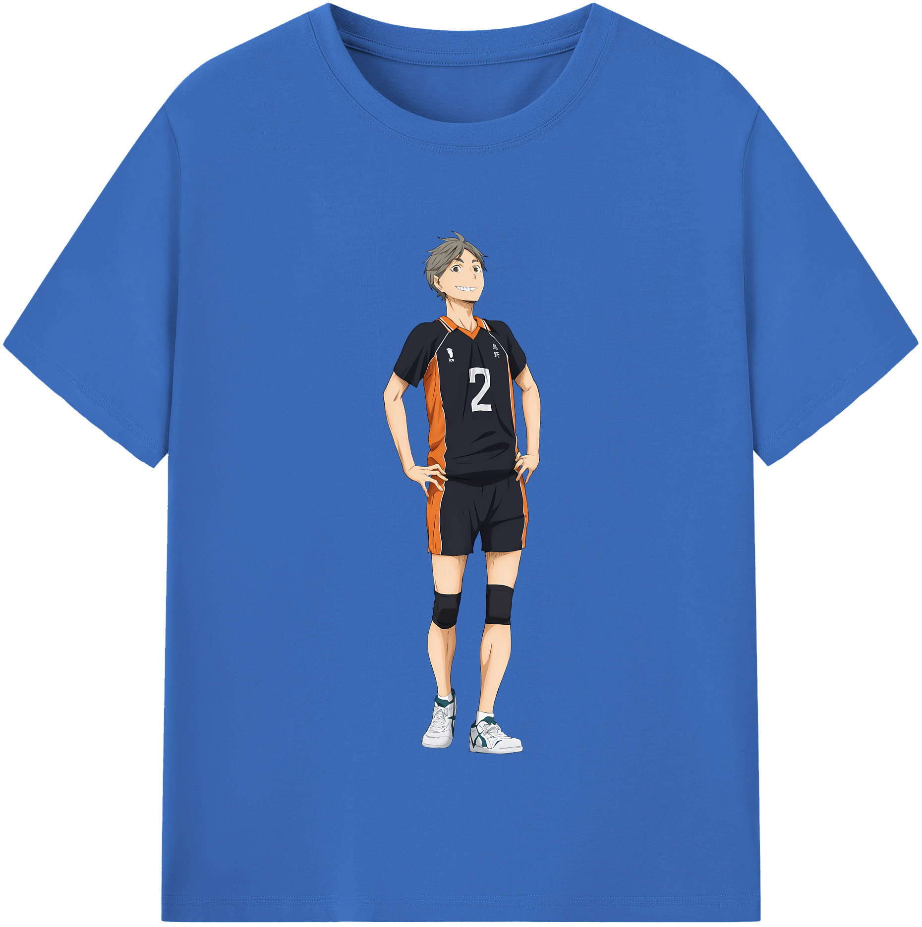 （画像用） ハイキュー!! Haikyu!! 綿100％半袖Tシャツ（フロントプリント）