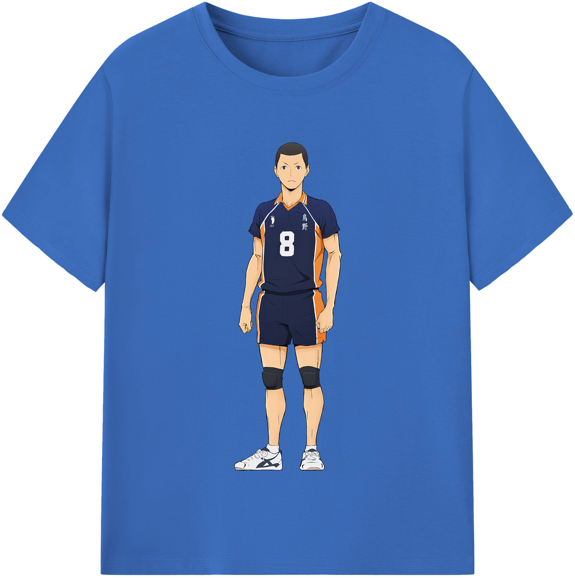 （画像用） ハイキュー!! Haikyu!! 綿100％半袖Tシャツ（フロントプリント）