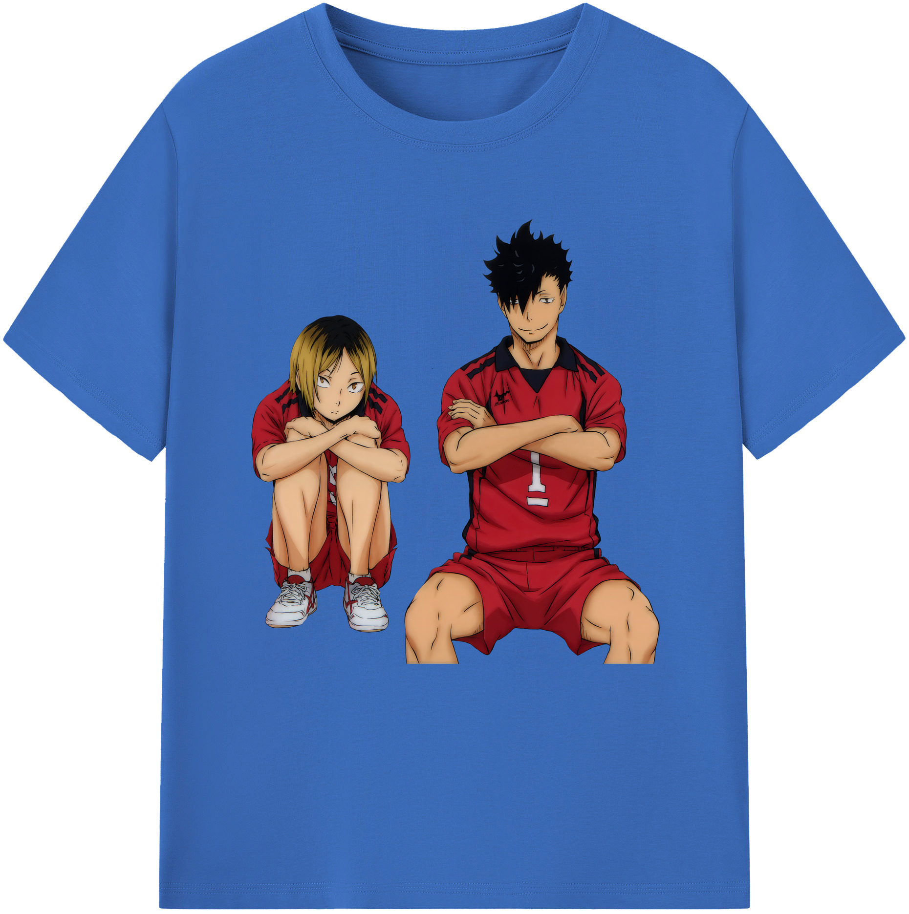 （画像用） ハイキュー!! Haikyu!! 綿100％半袖Tシャツ（フロントプリント）