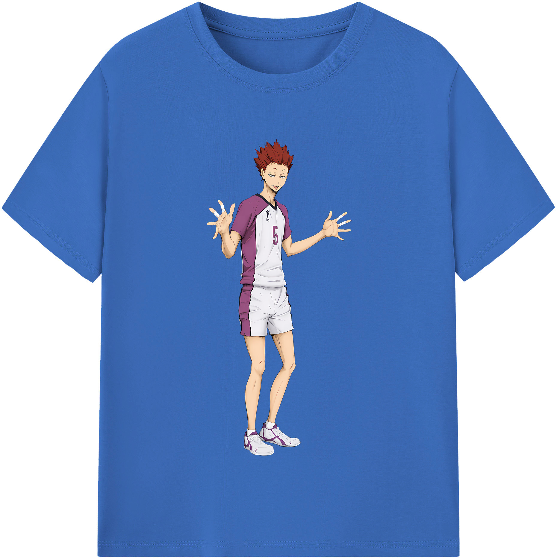 （画像用） ハイキュー!! Haikyu!! 綿100％半袖Tシャツ（フロントプリント）