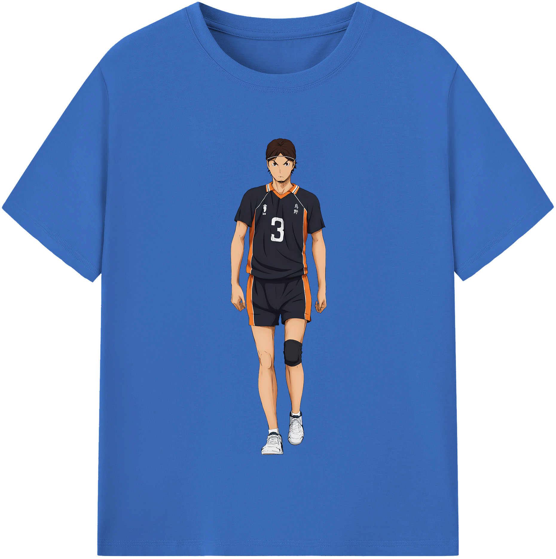 （画像用） ハイキュー!! Haikyu!! 綿100％半袖Tシャツ（フロントプリント）