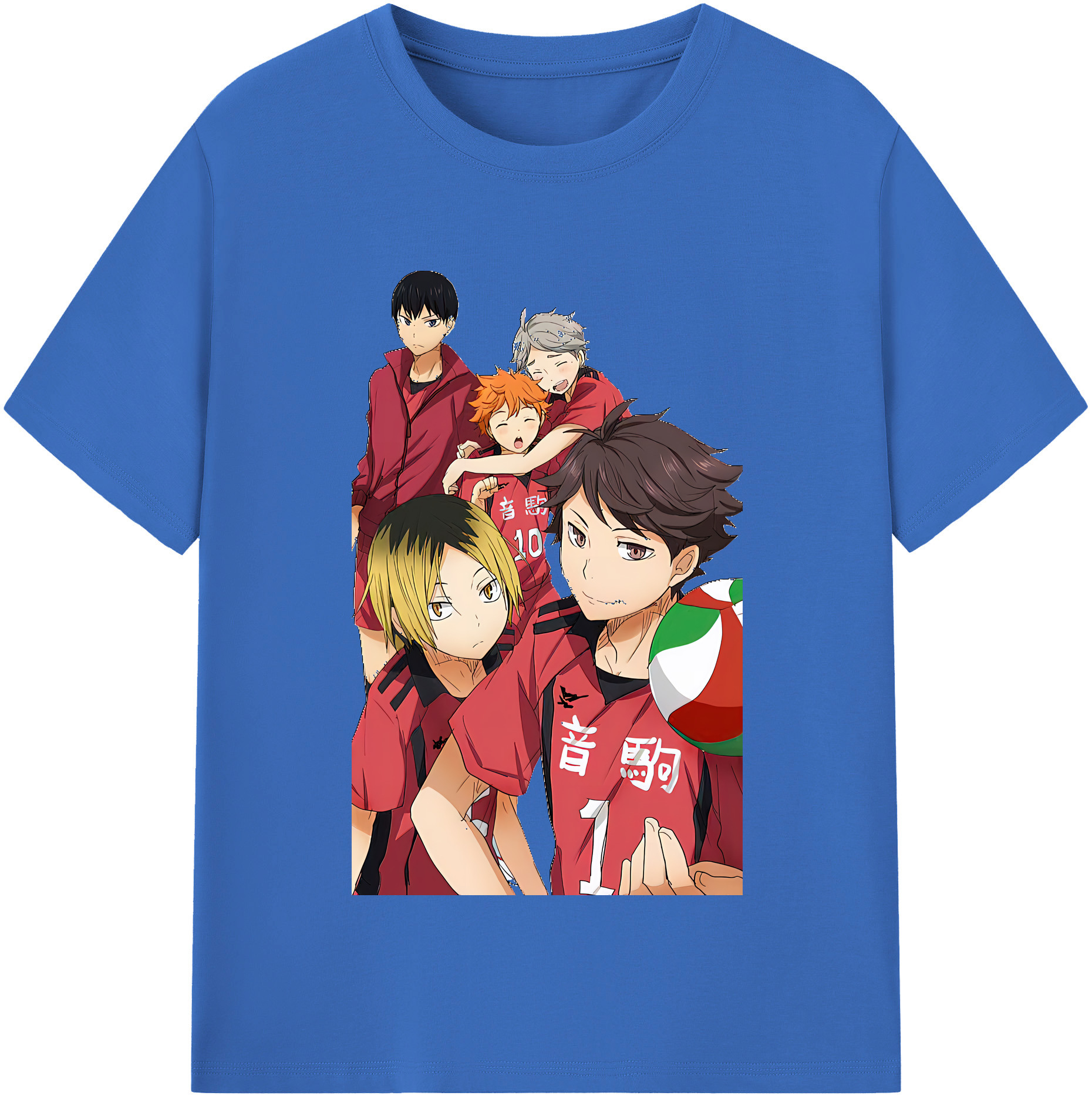 （画像用） ハイキュー!! Haikyu!! 綿100％半袖Tシャツ（フロントプリント）