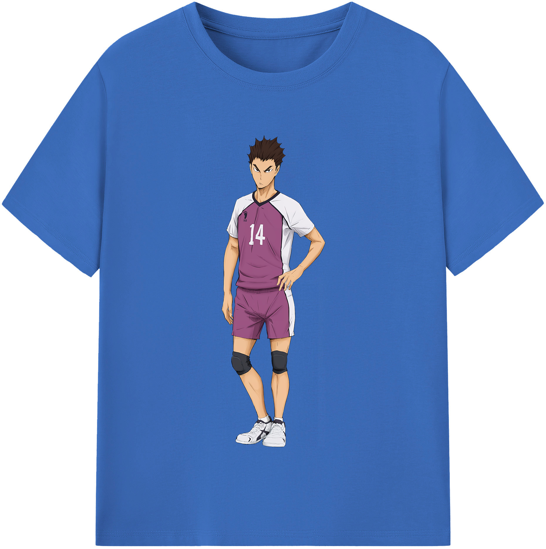 （画像用） ハイキュー!! Haikyu!! 綿100％半袖Tシャツ（フロントプリント）