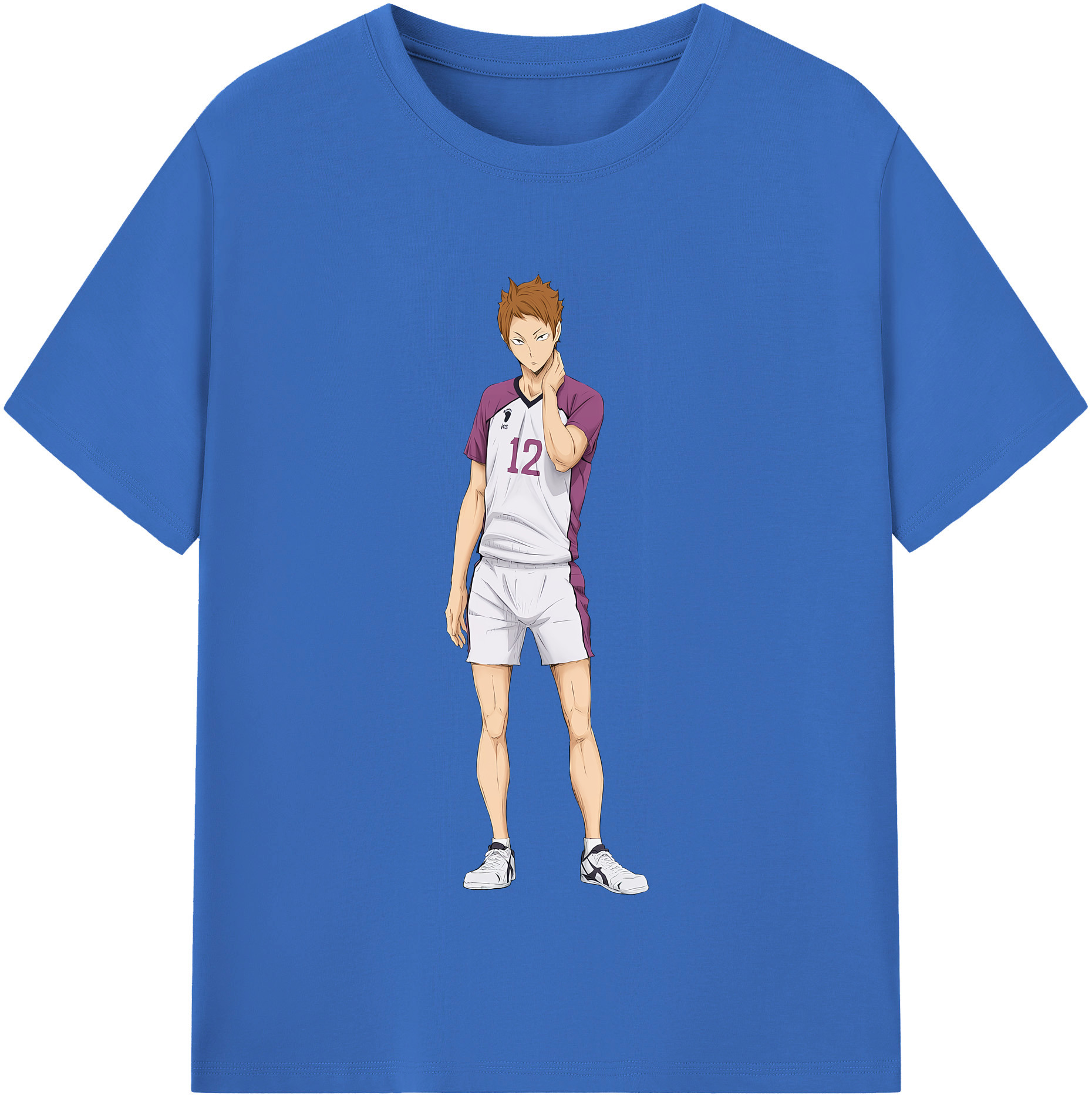 （画像用） ハイキュー!! Haikyu!! 綿100％半袖Tシャツ（フロントプリント）