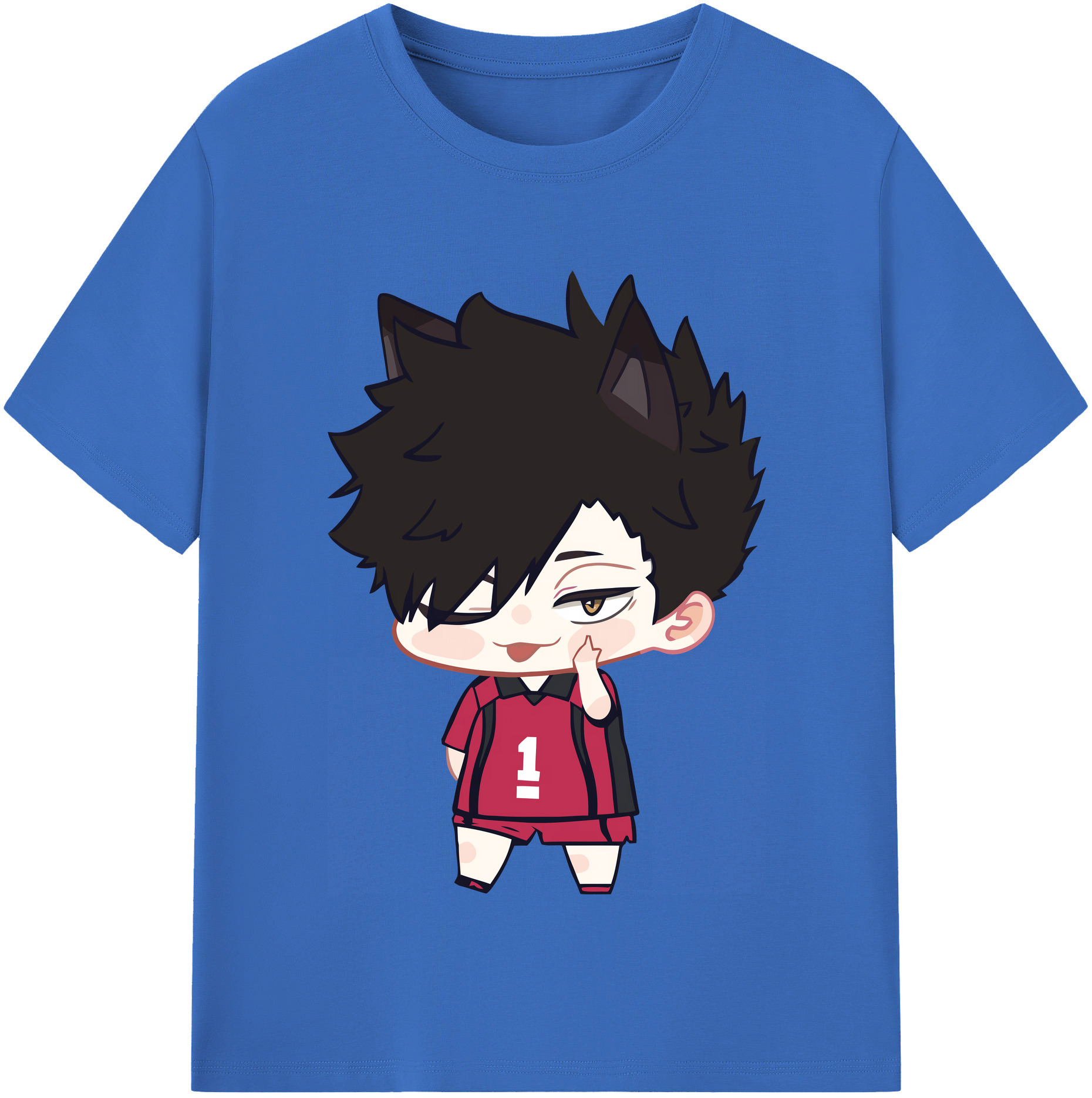 （画像用） ハイキュー!! Haikyu!! 綿100％半袖Tシャツ（フロントプリント）