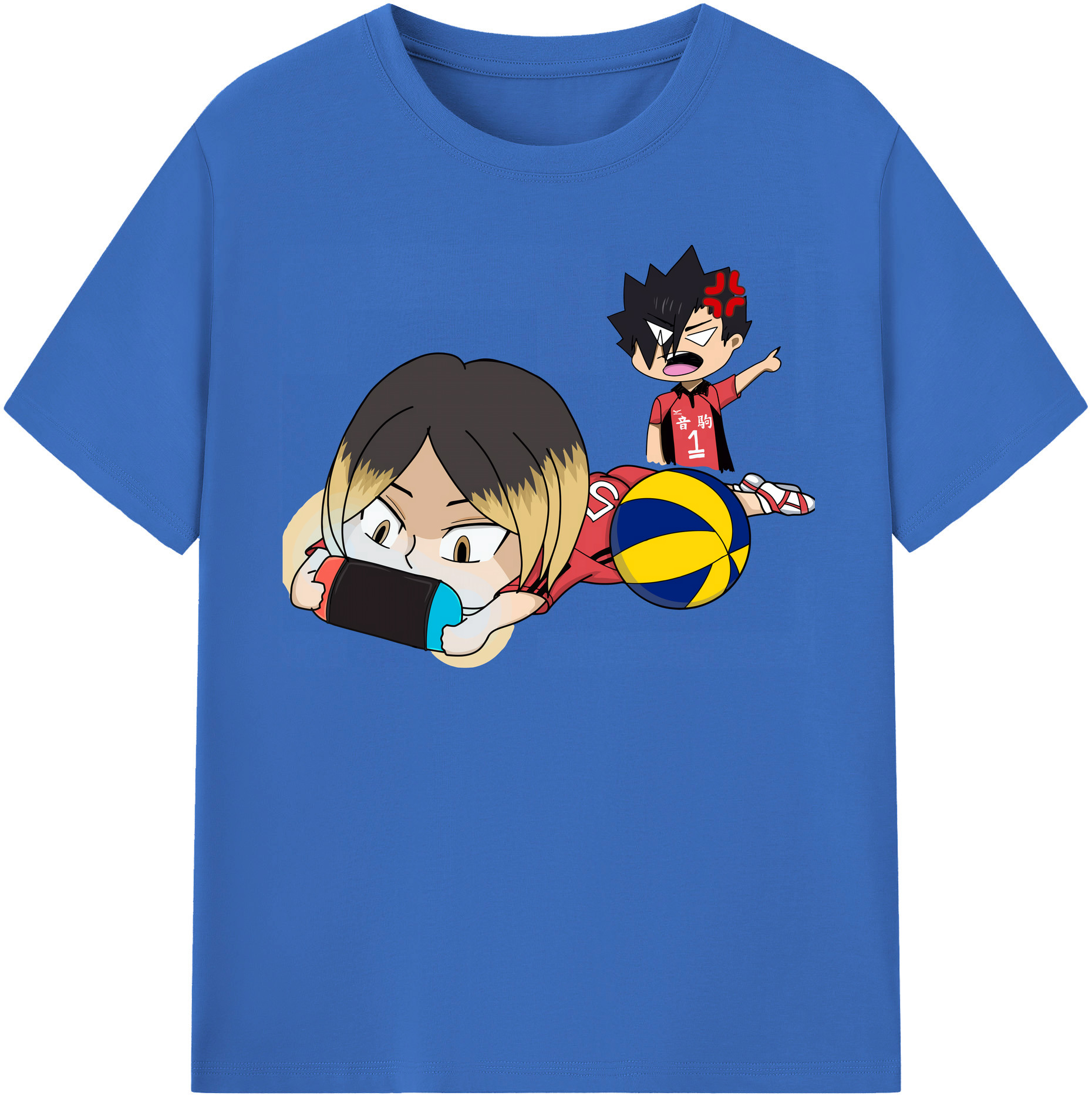 （画像用） ハイキュー!! Haikyu!! 綿100％半袖Tシャツ（フロントプリント）