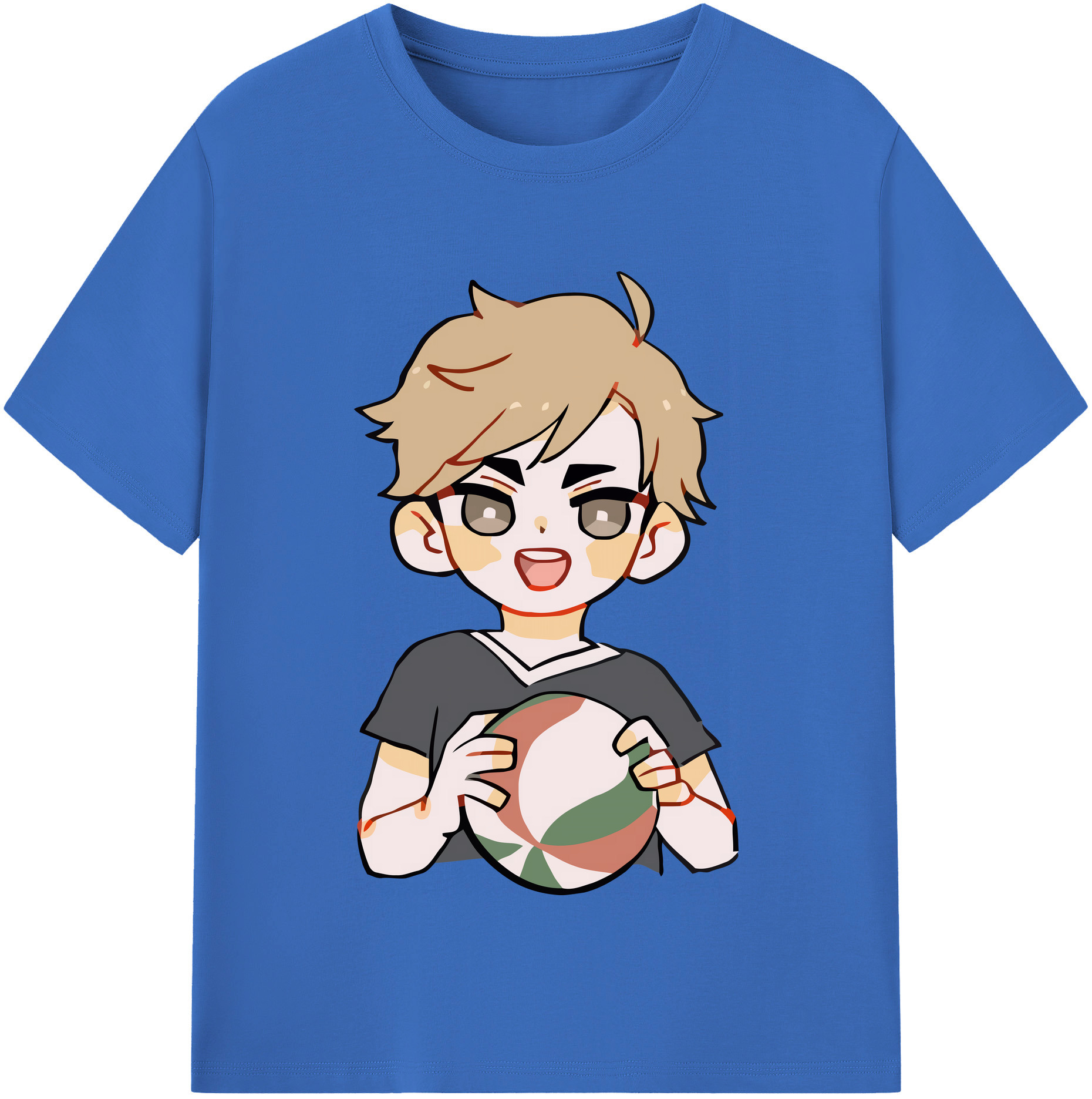 （画像用） ハイキュー!! Haikyu!! 綿100％半袖Tシャツ（フロントプリント）