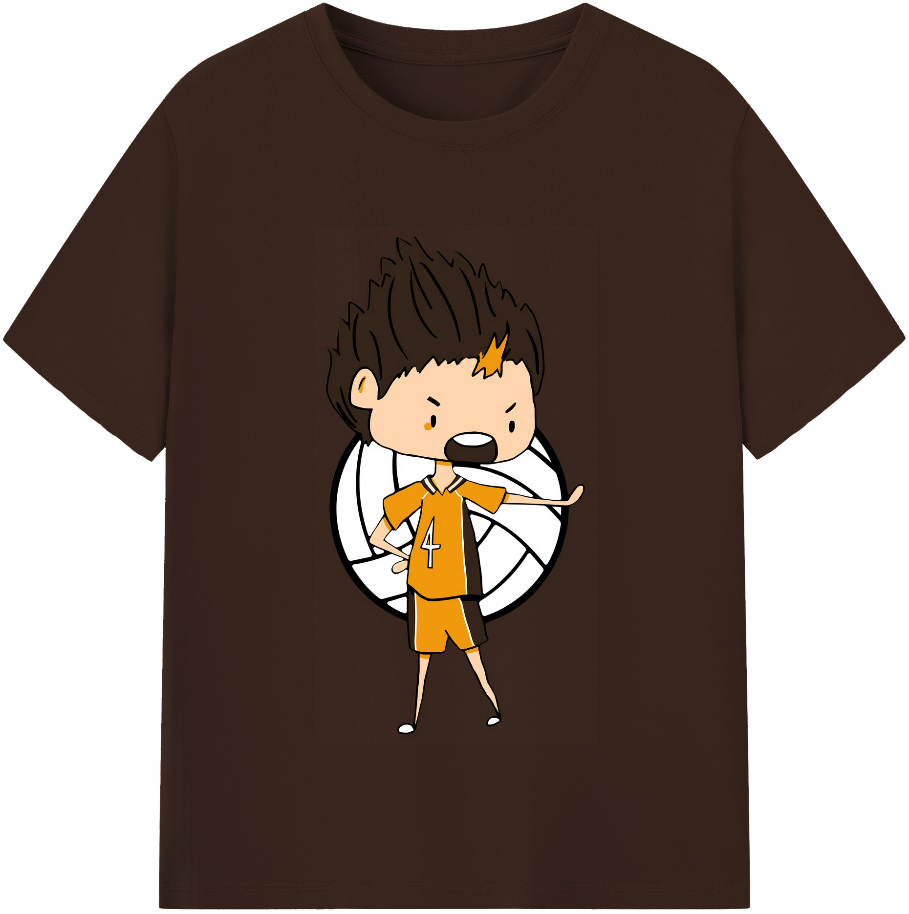 （画像用） ハイキュー!! Haikyu!! 綿100％半袖Tシャツ（フロントプリント）
