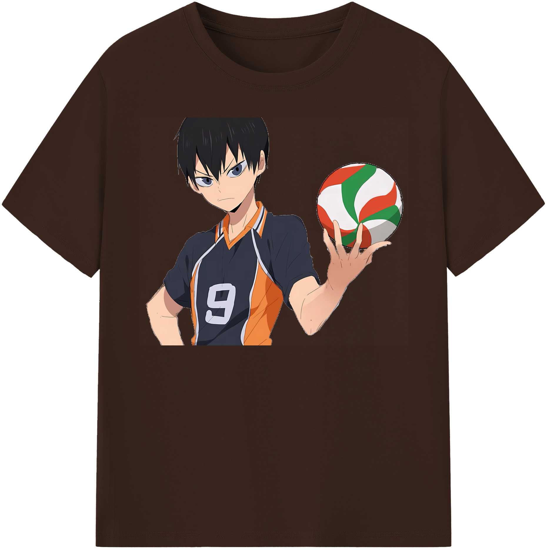 （画像用） ハイキュー!! Haikyu!! 綿100％半袖Tシャツ（フロントプリント）