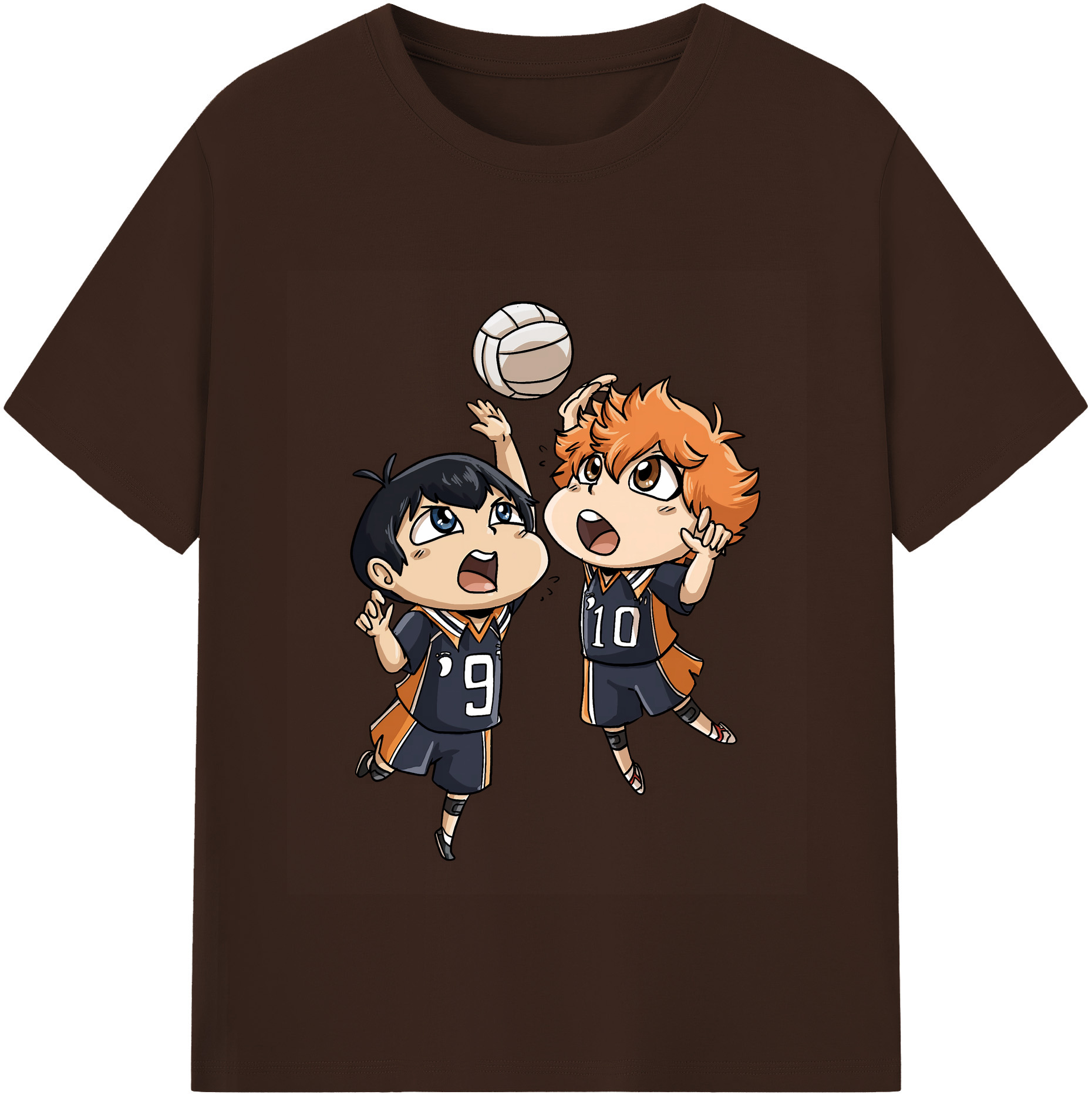 （画像用） ハイキュー!! Haikyu!! 綿100％半袖Tシャツ（フロントプリント）