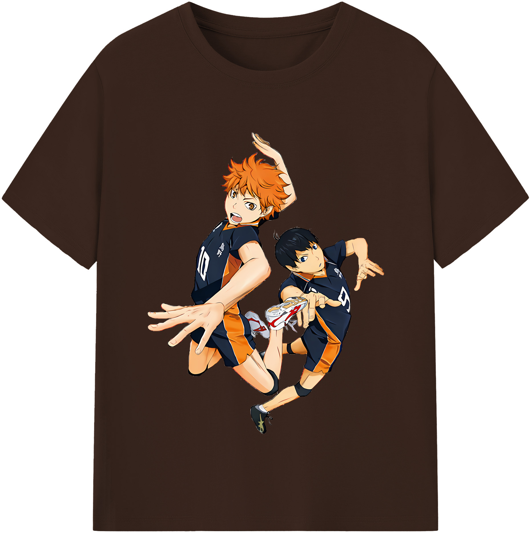（画像用） ハイキュー!! Haikyu!! 綿100％半袖Tシャツ（フロントプリント）