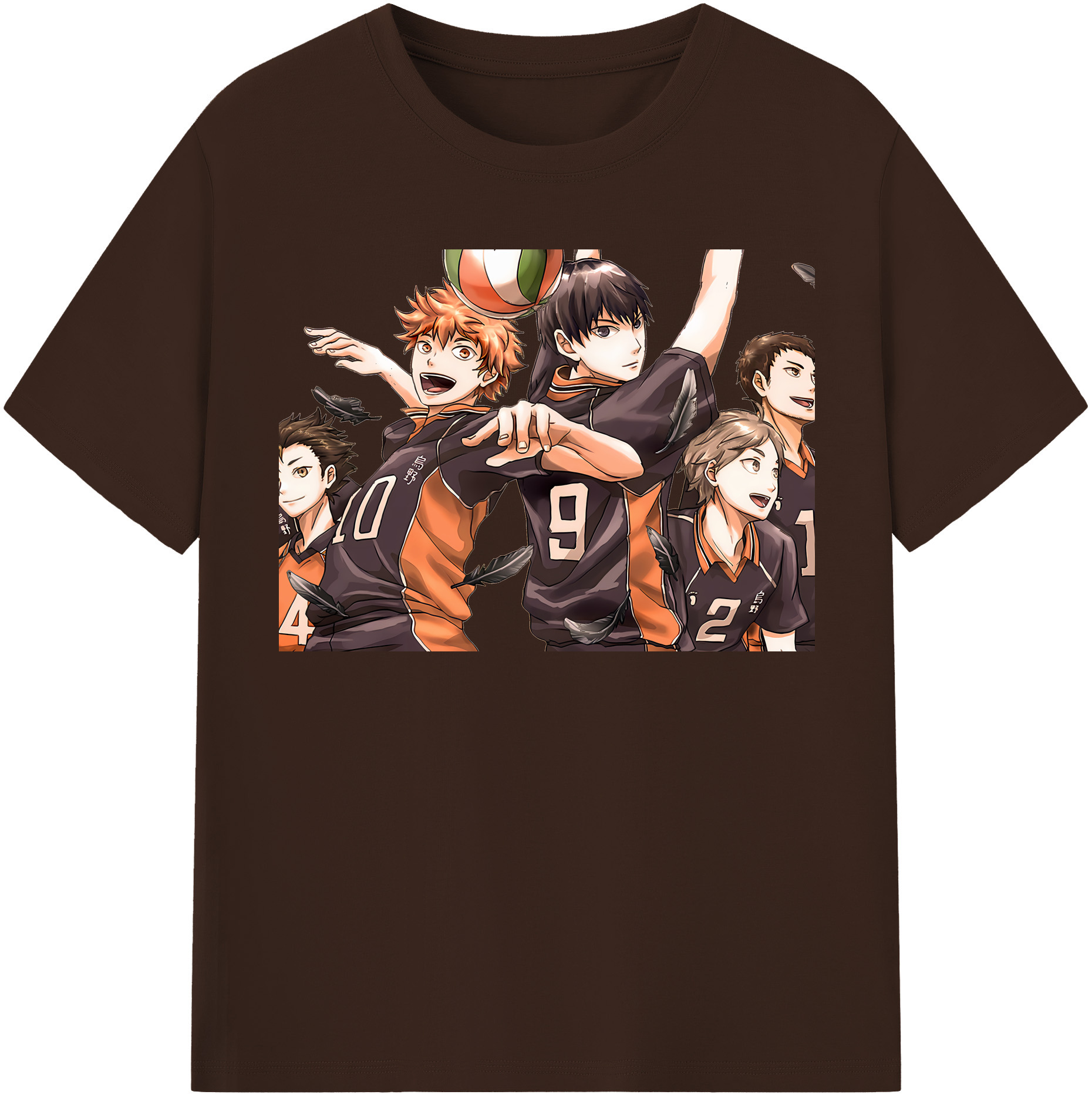 （画像用） ハイキュー!! Haikyu!! 綿100％半袖Tシャツ（フロントプリント）