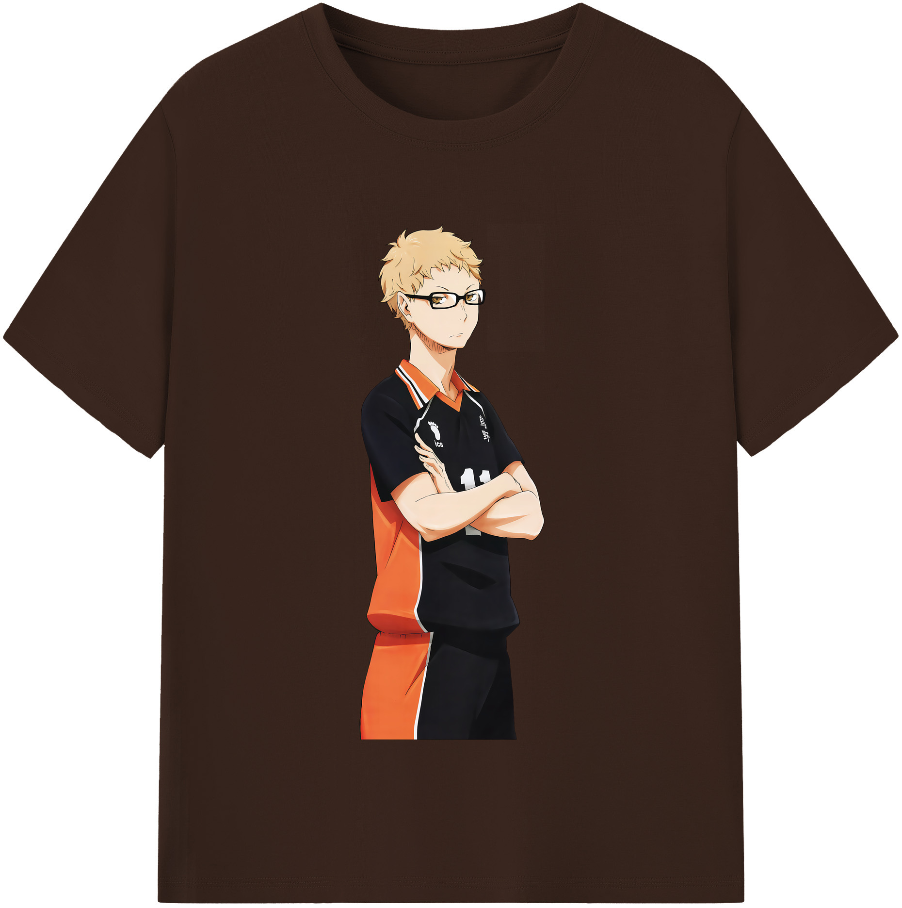 （画像用） ハイキュー!! Haikyu!! 綿100％半袖Tシャツ（フロントプリント）