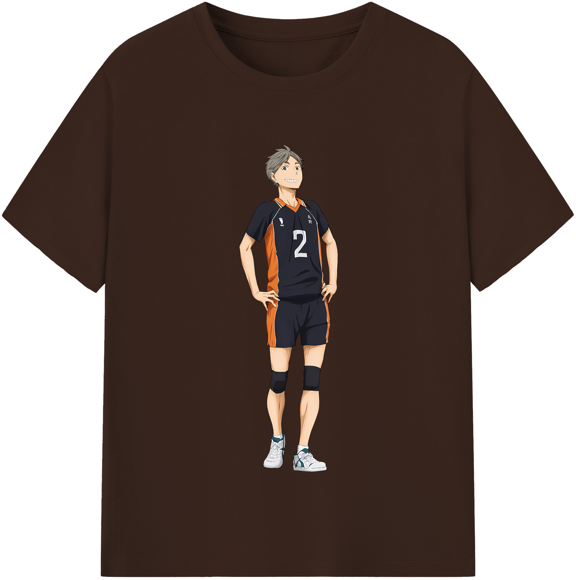 （画像用） ハイキュー!! Haikyu!! 綿100％半袖Tシャツ（フロントプリント）