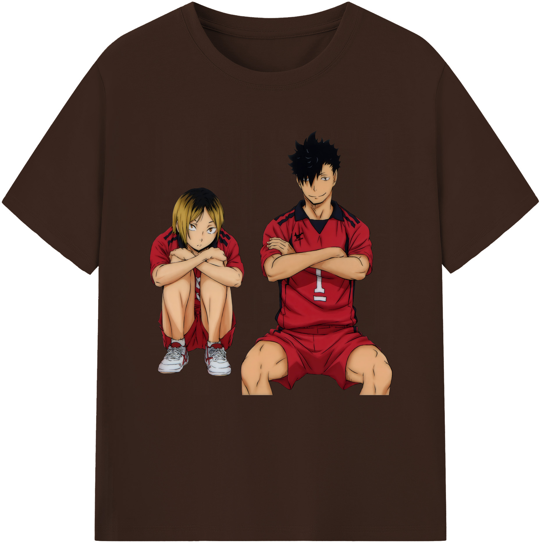 （画像用） ハイキュー!! Haikyu!! 綿100％半袖Tシャツ（フロントプリント）
