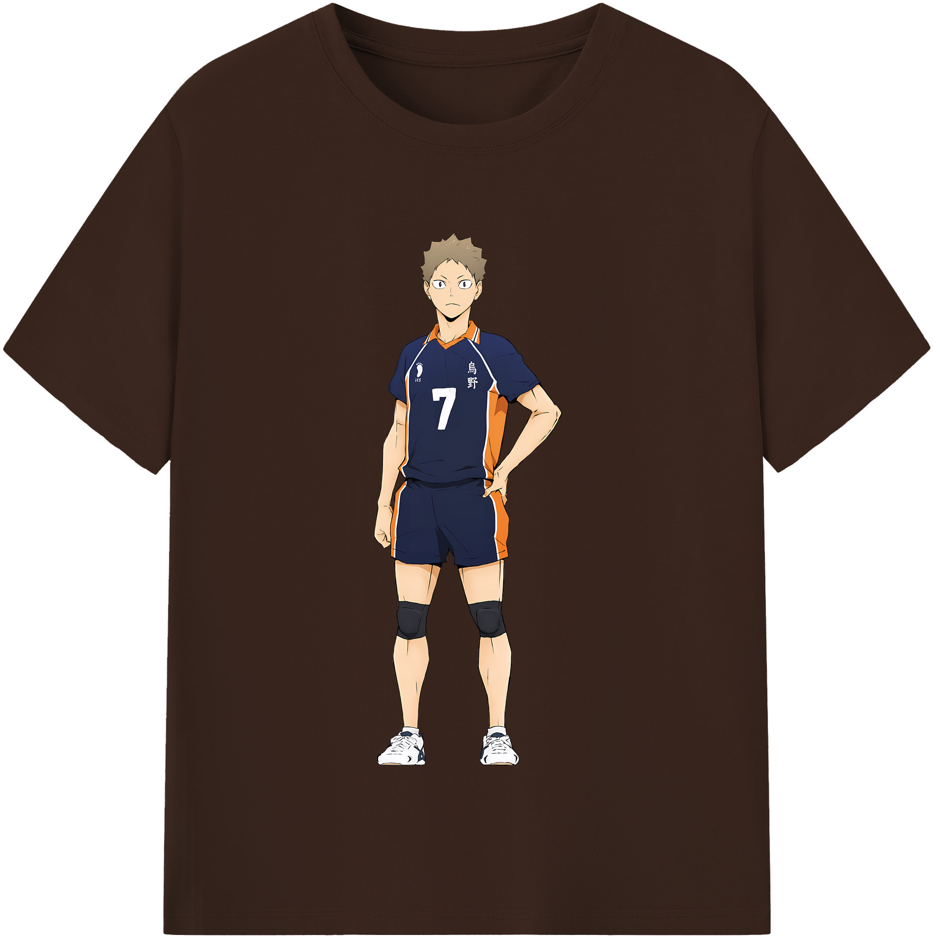 （画像用） ハイキュー!! Haikyu!! 綿100％半袖Tシャツ（フロントプリント）