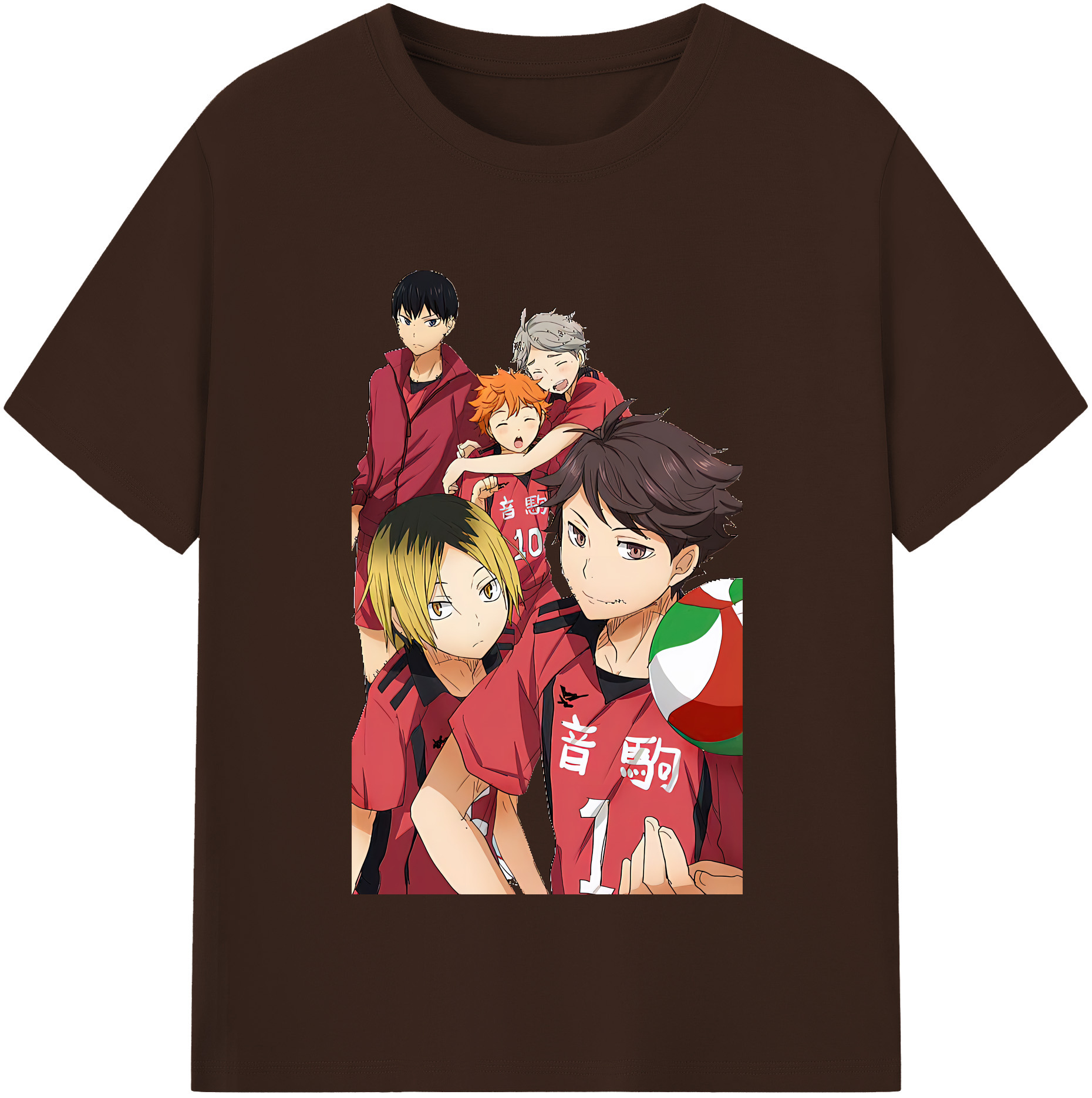 （画像用） ハイキュー!! Haikyu!! 綿100％半袖Tシャツ（フロントプリント）