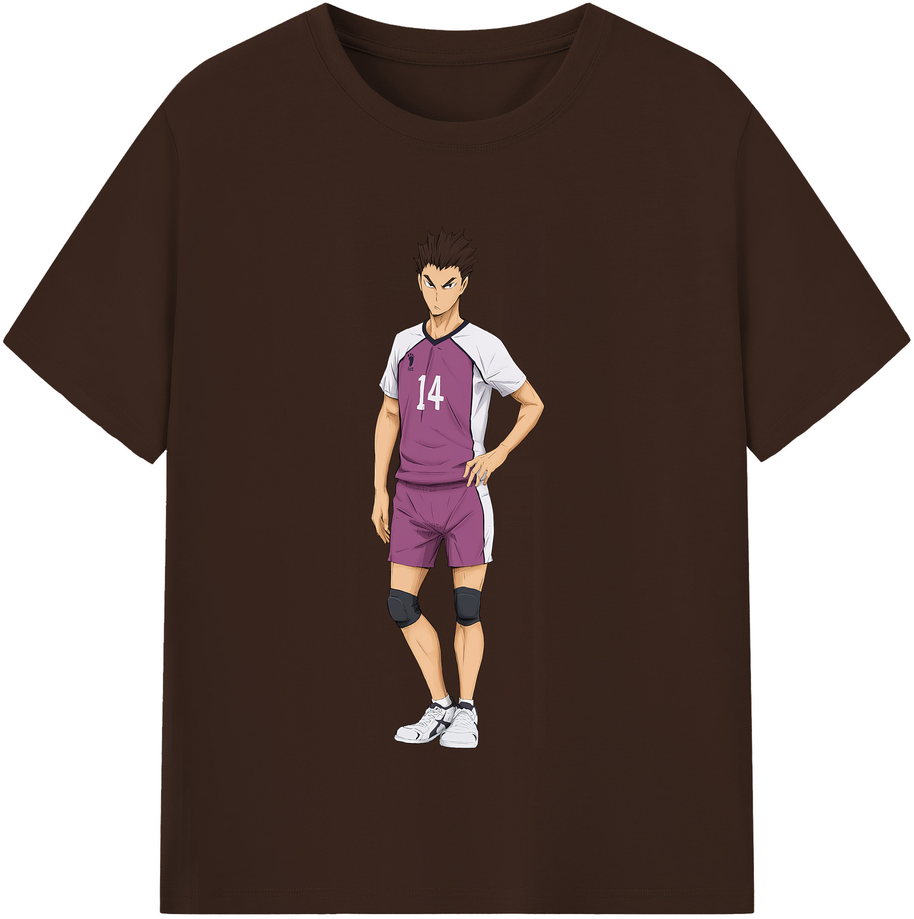 （画像用） ハイキュー!! Haikyu!! 綿100％半袖Tシャツ（フロントプリント）