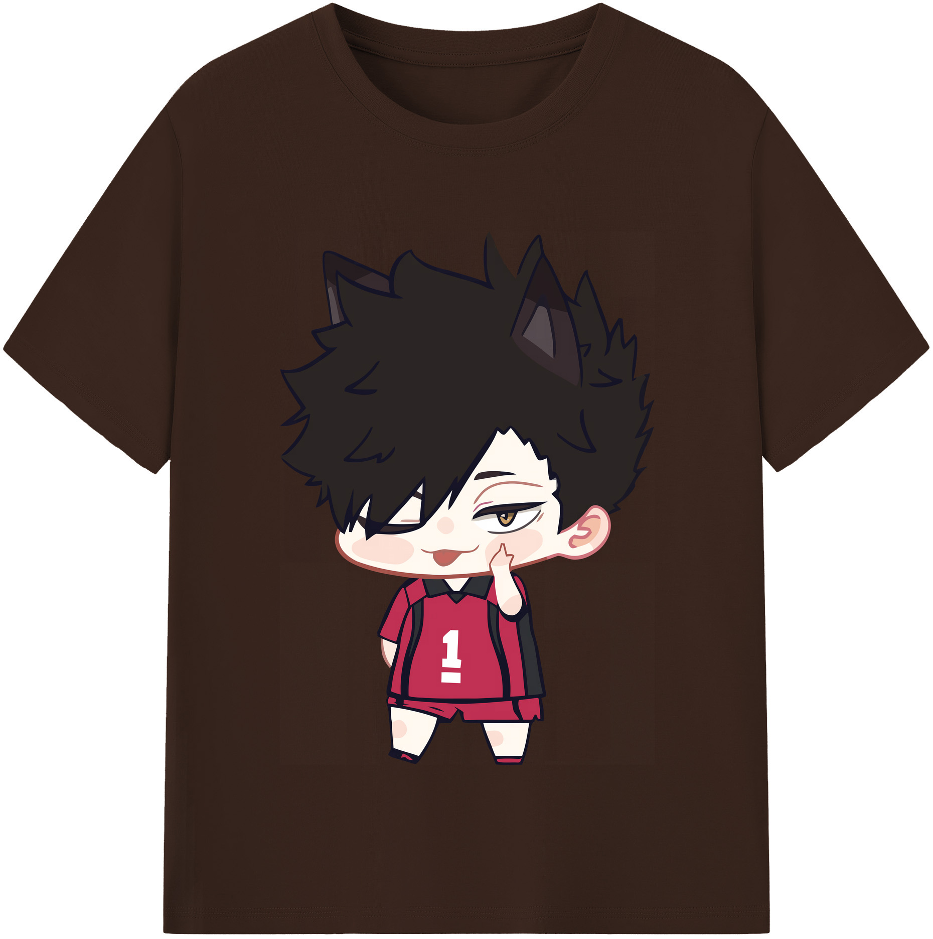 （画像用） ハイキュー!! Haikyu!! 綿100％半袖Tシャツ（フロントプリント）