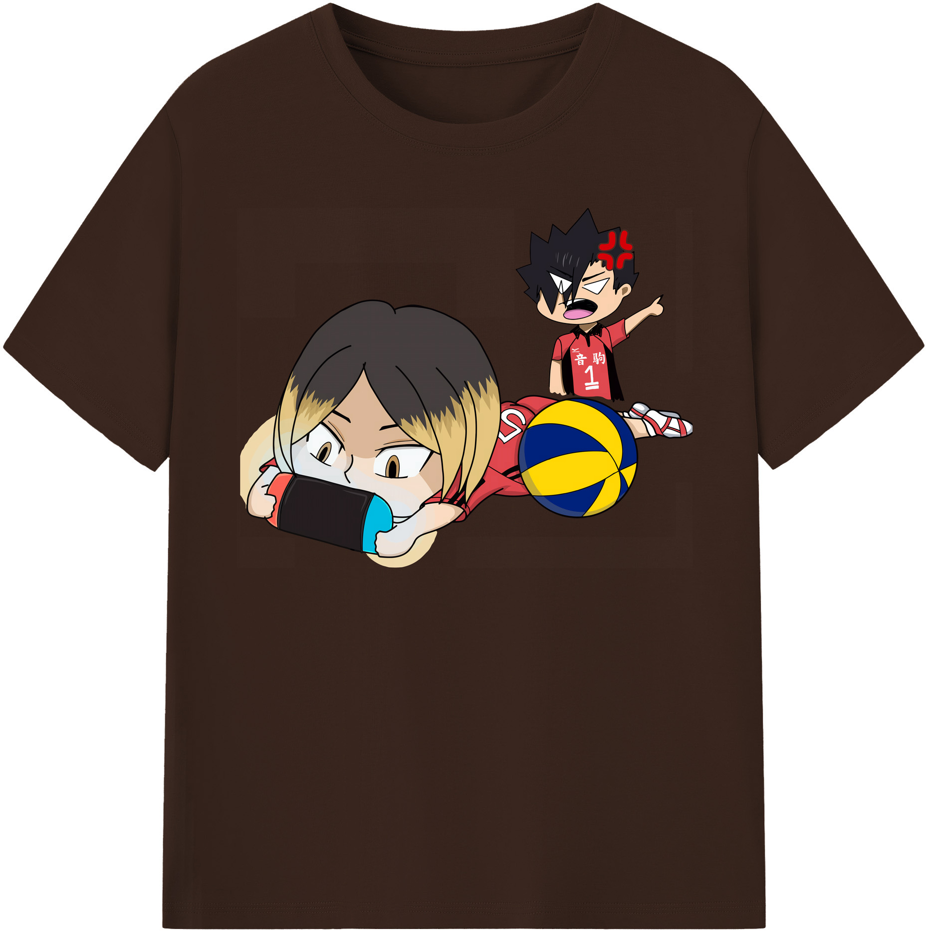 （画像用） ハイキュー!! Haikyu!! 綿100％半袖Tシャツ（フロントプリント）