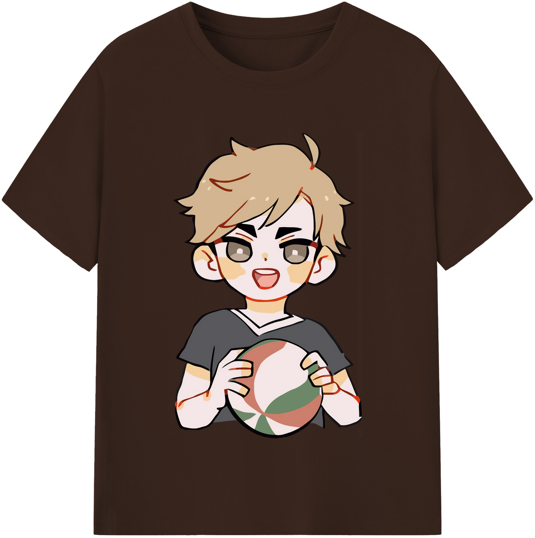 （画像用） ハイキュー!! Haikyu!! 綿100％半袖Tシャツ（フロントプリント）