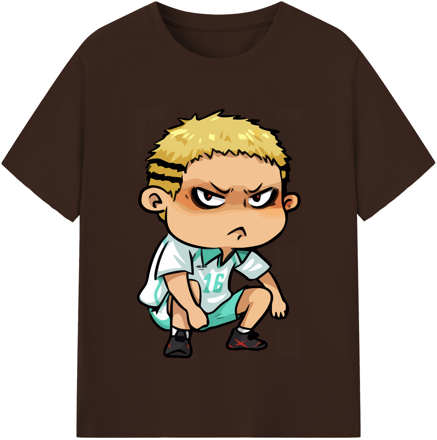 （画像用） ハイキュー!! Haikyu!! 綿100％半袖Tシャツ（フロントプリント）