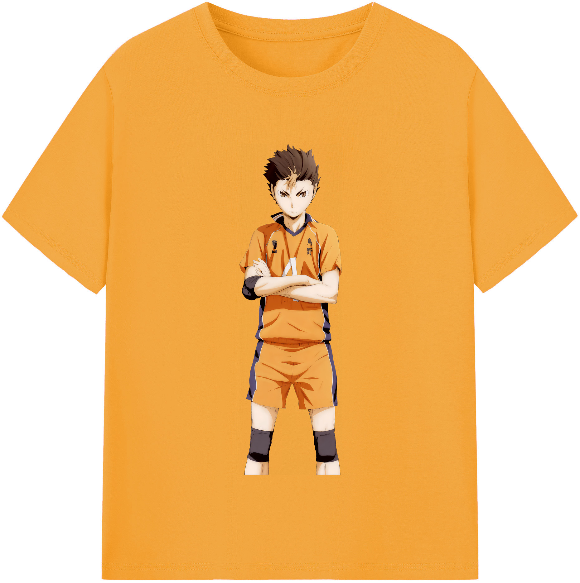（画像用） ハイキュー!! Haikyu!! 綿100％半袖Tシャツ（フロントプリント）