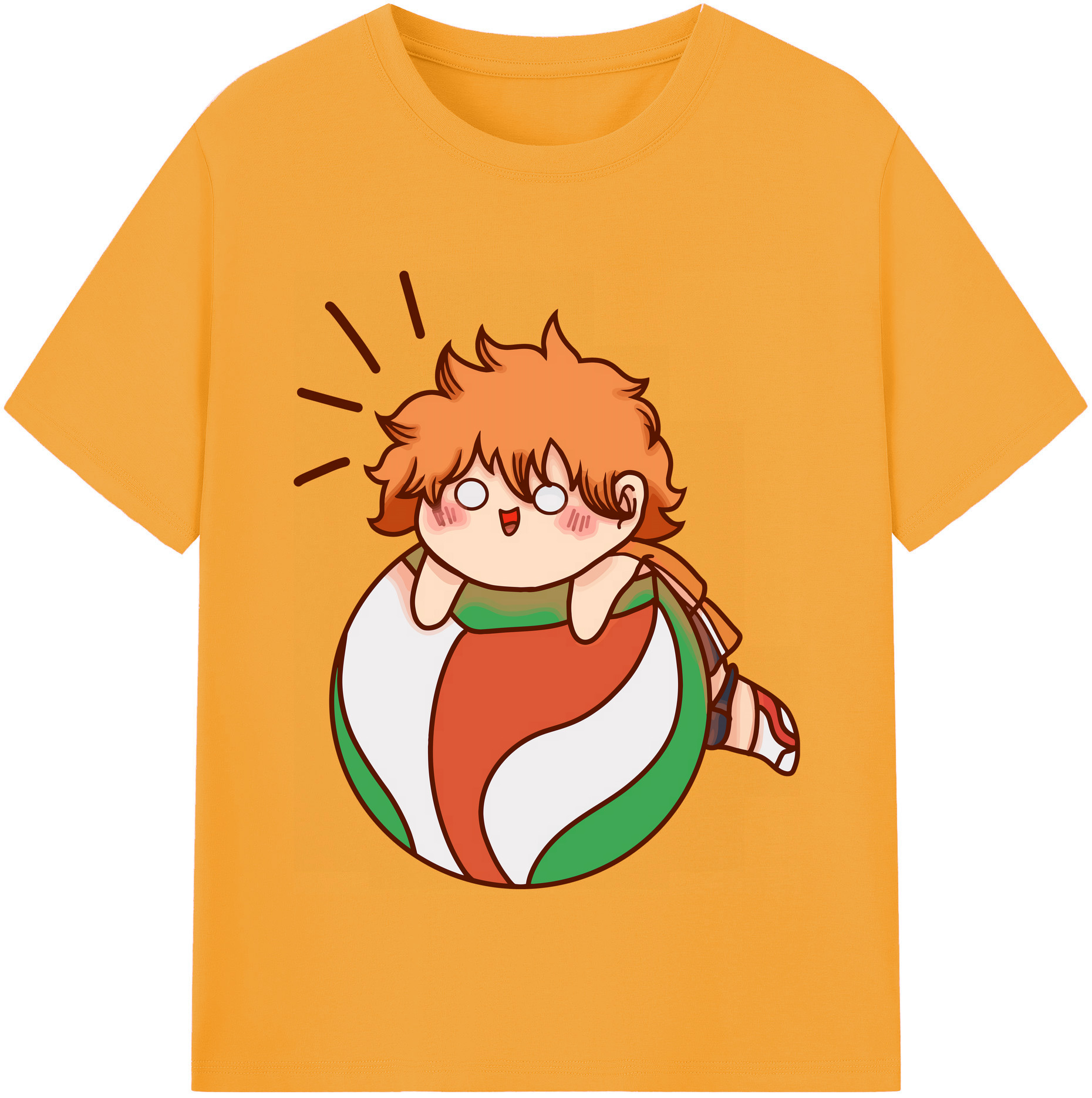 （画像用） ハイキュー!! Haikyu!! 綿100％半袖Tシャツ（フロントプリント）