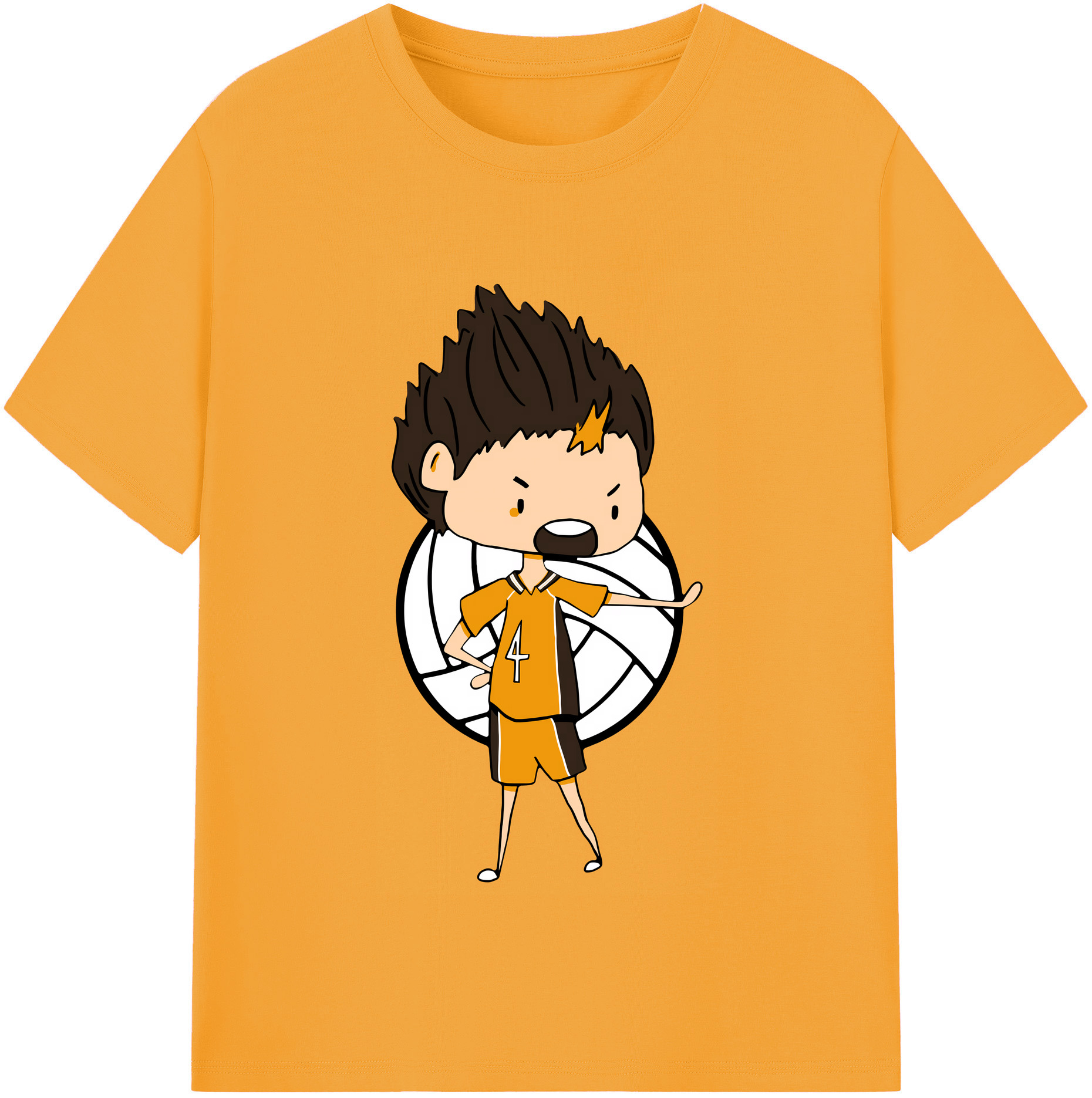 （画像用） ハイキュー!! Haikyu!! 綿100％半袖Tシャツ（フロントプリント）