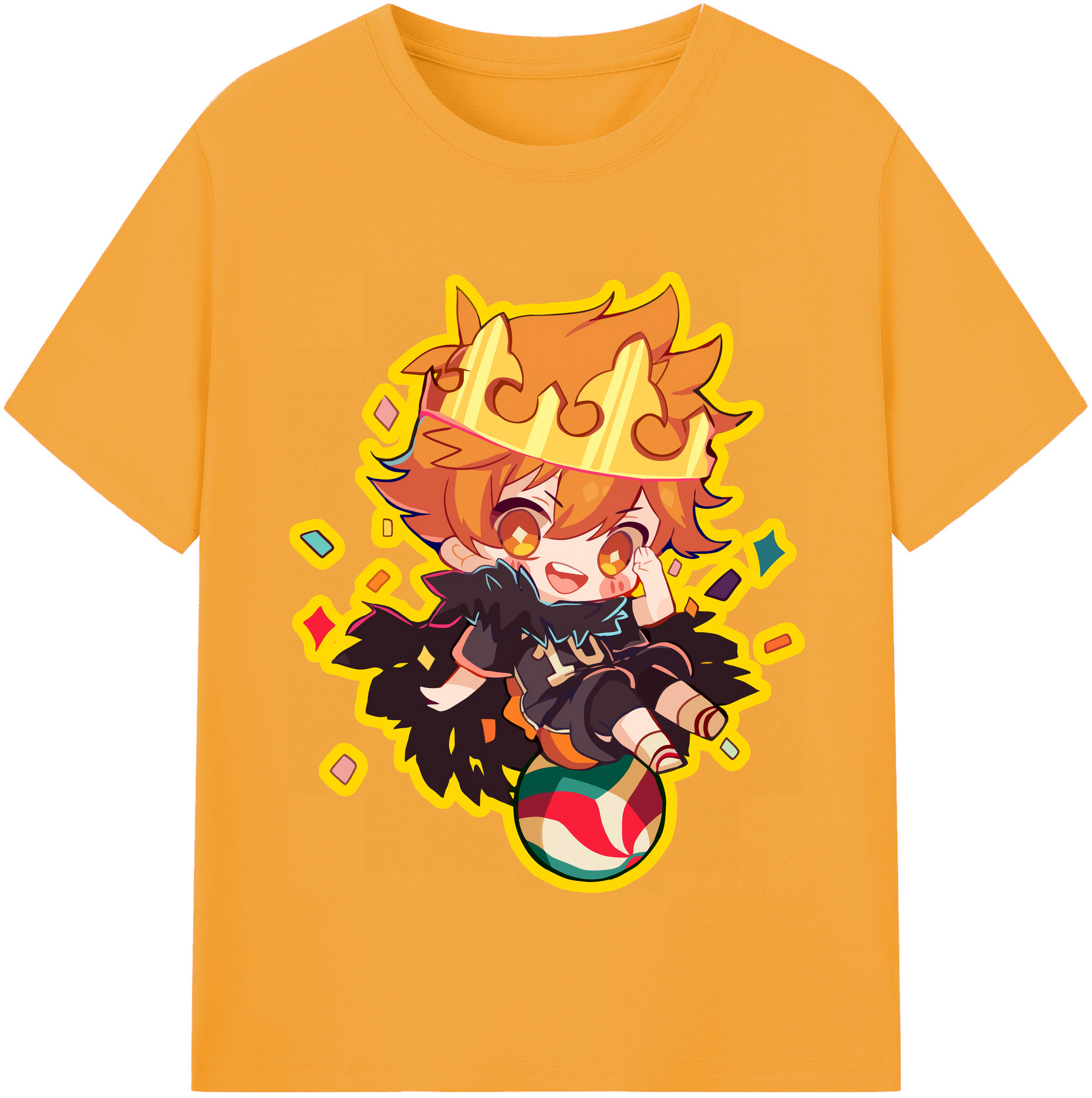 （画像用） ハイキュー!! Haikyu!! 綿100％半袖Tシャツ（フロントプリント）