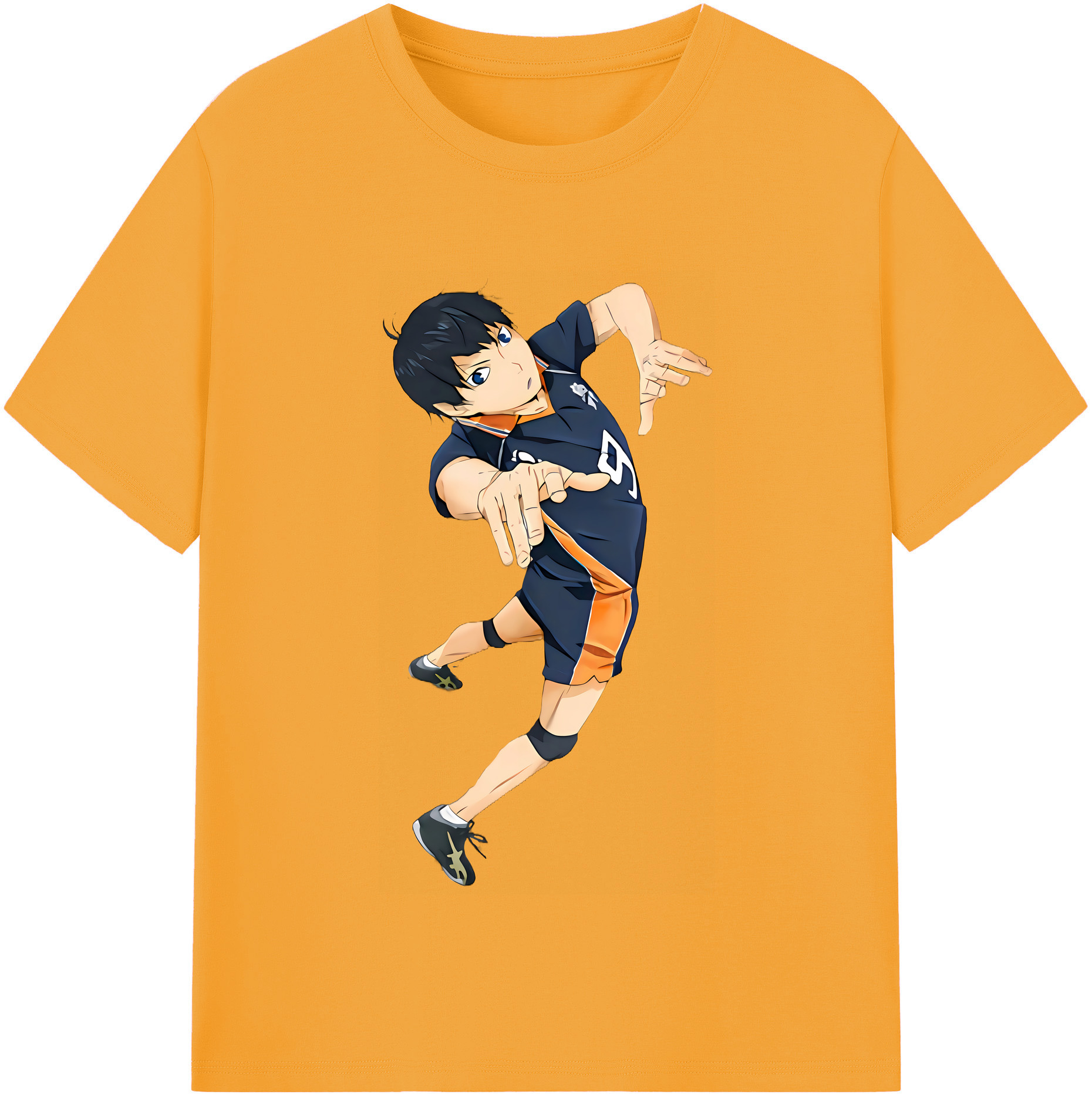 （画像用） ハイキュー!! Haikyu!! 綿100％半袖Tシャツ（フロントプリント）