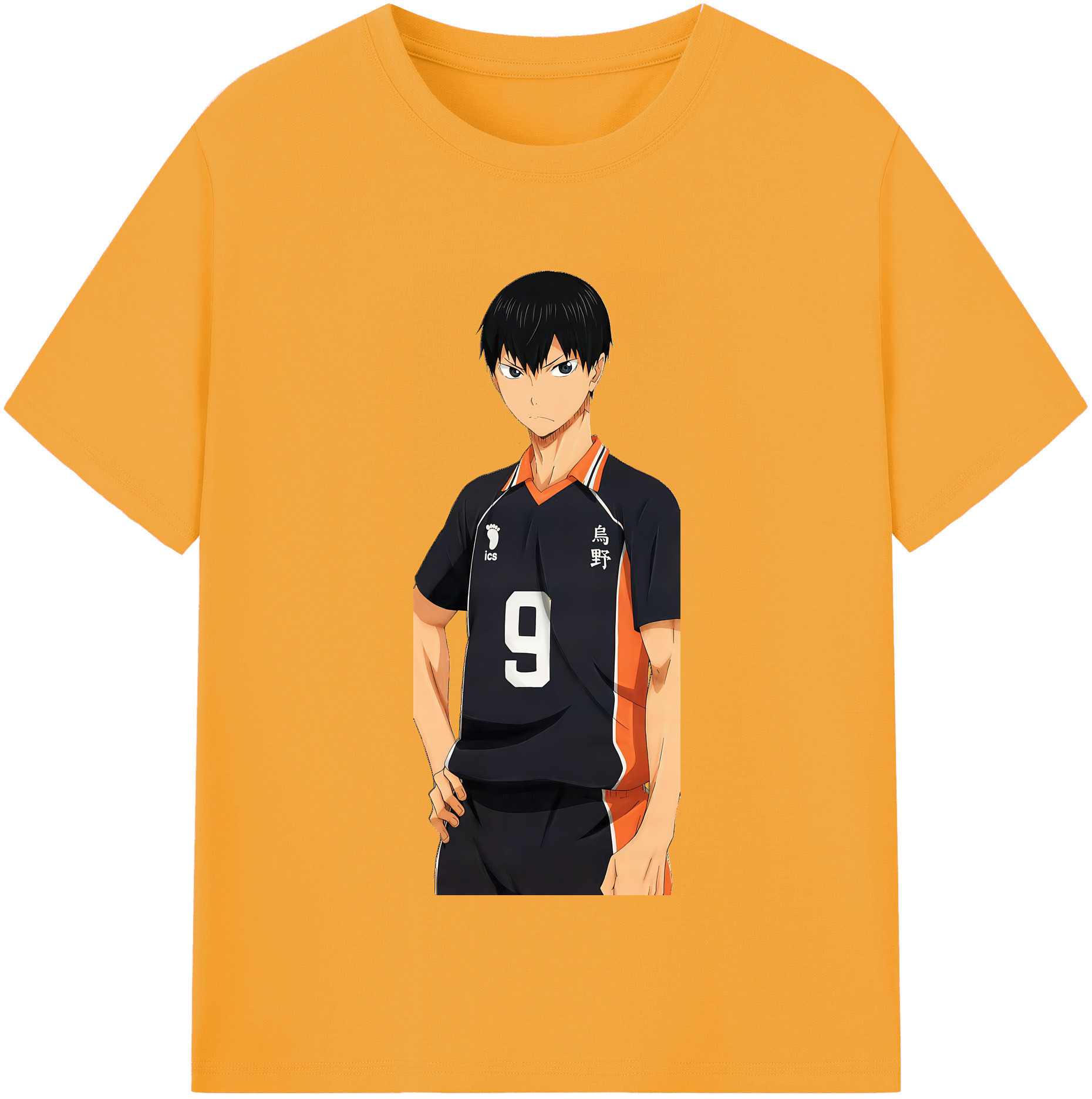 （画像用） ハイキュー!! Haikyu!! 綿100％半袖Tシャツ（フロントプリント）