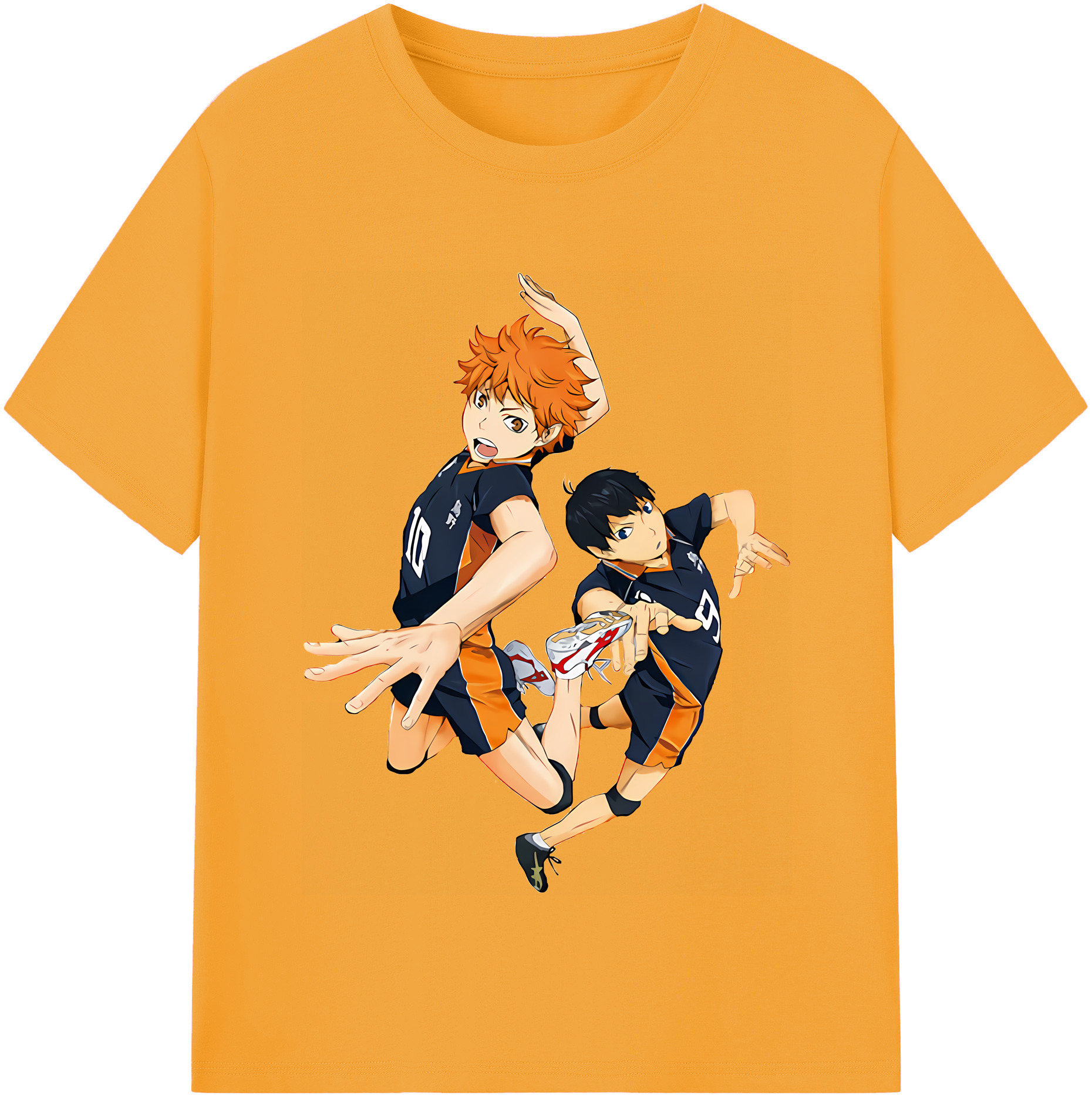 （画像用） ハイキュー!! Haikyu!! 綿100％半袖Tシャツ（フロントプリント）