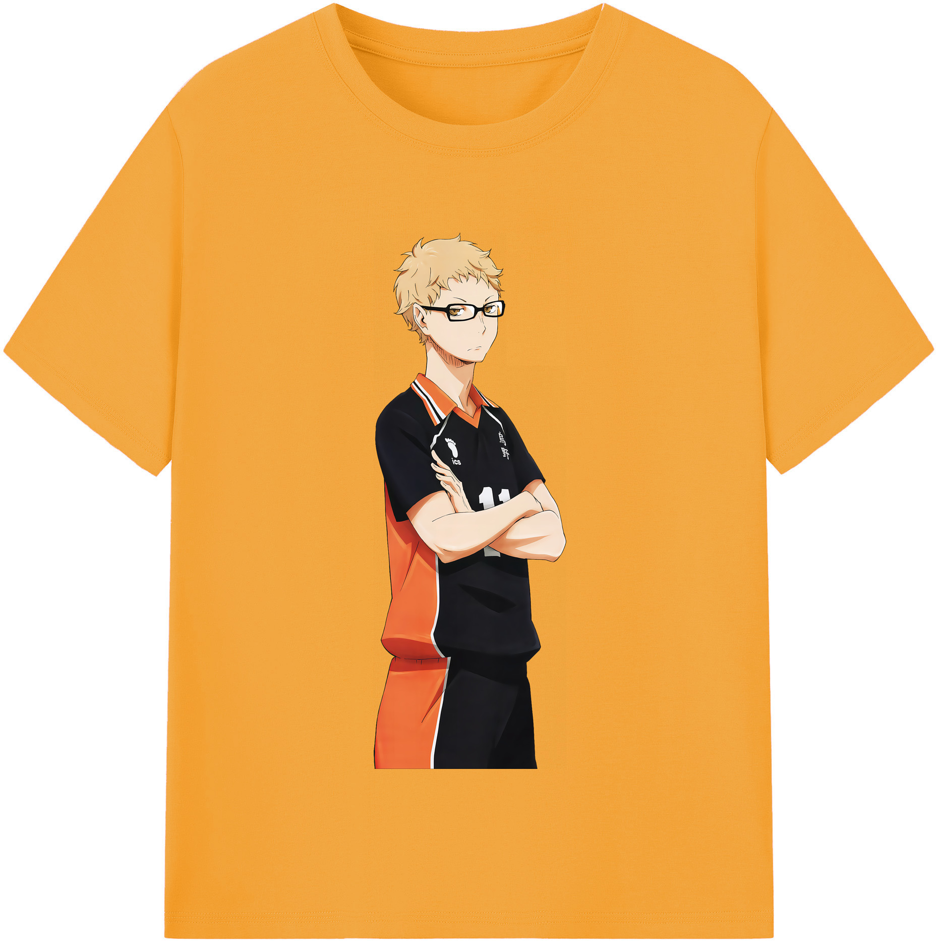 （画像用） ハイキュー!! Haikyu!! 綿100％半袖Tシャツ（フロントプリント）