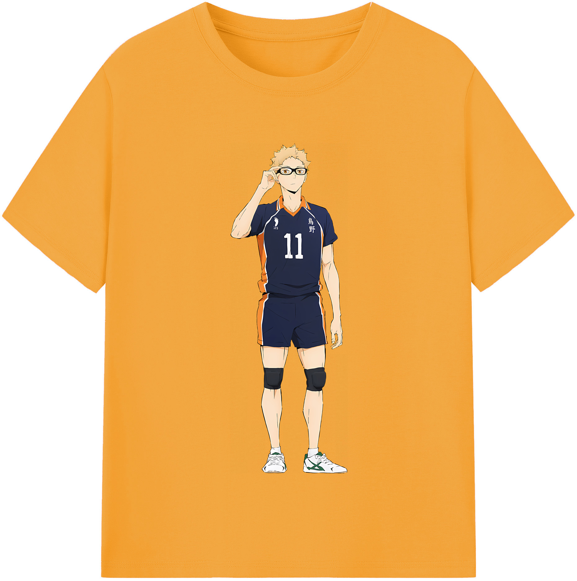 （画像用） ハイキュー!! Haikyu!! 綿100％半袖Tシャツ（フロントプリント）