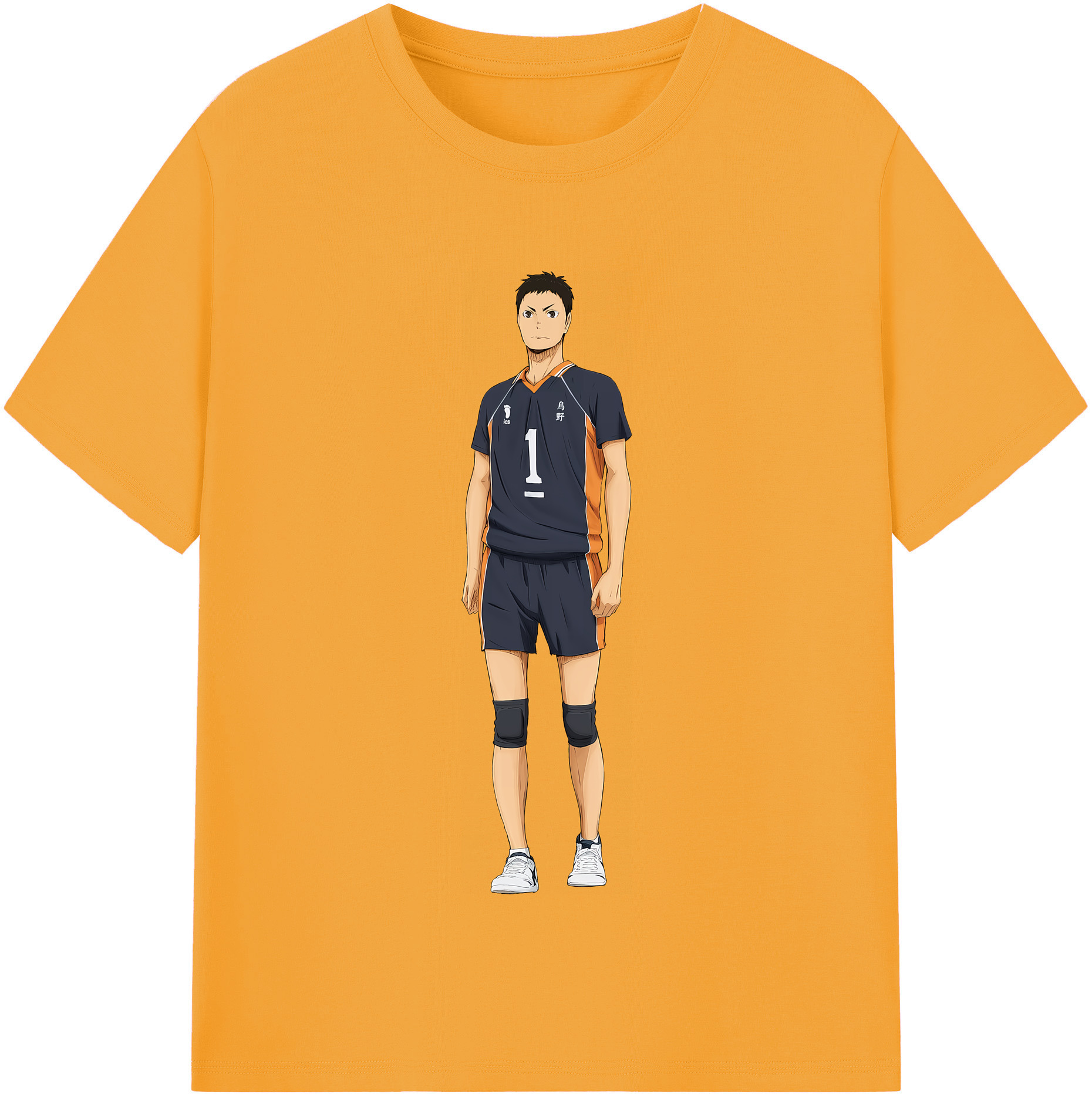 （画像用） ハイキュー!! Haikyu!! 綿100％半袖Tシャツ（フロントプリント）