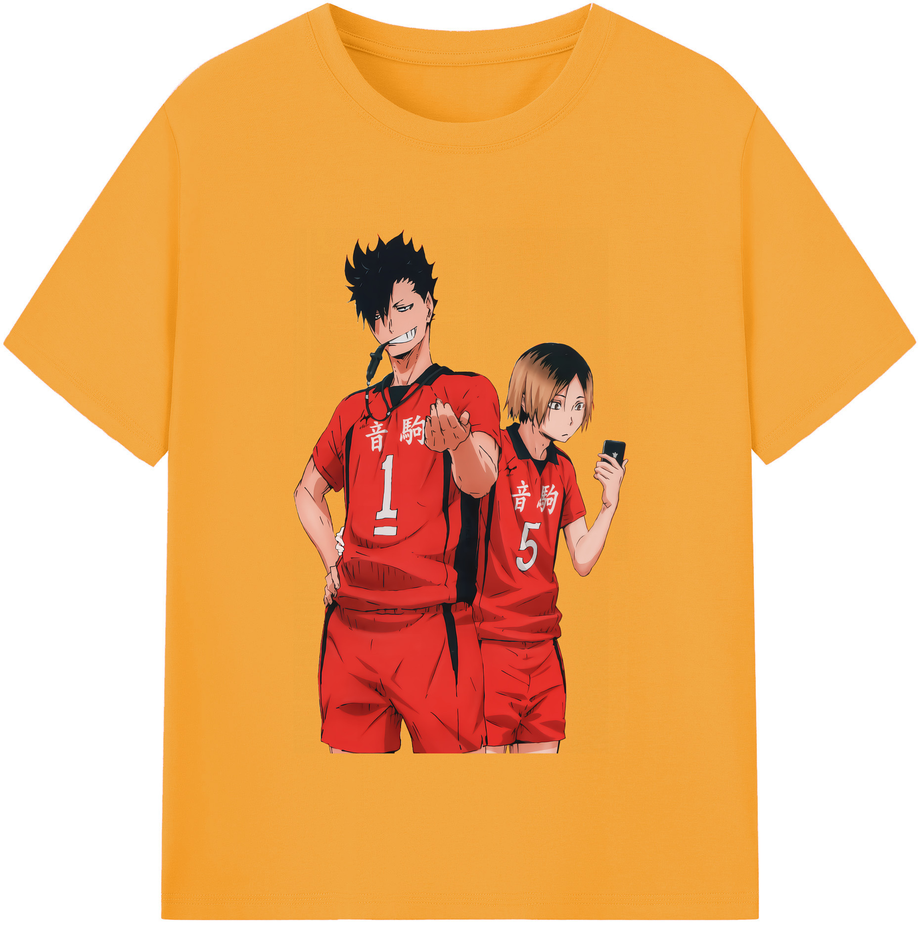 （画像用） ハイキュー!! Haikyu!! 綿100％半袖Tシャツ（フロントプリント）