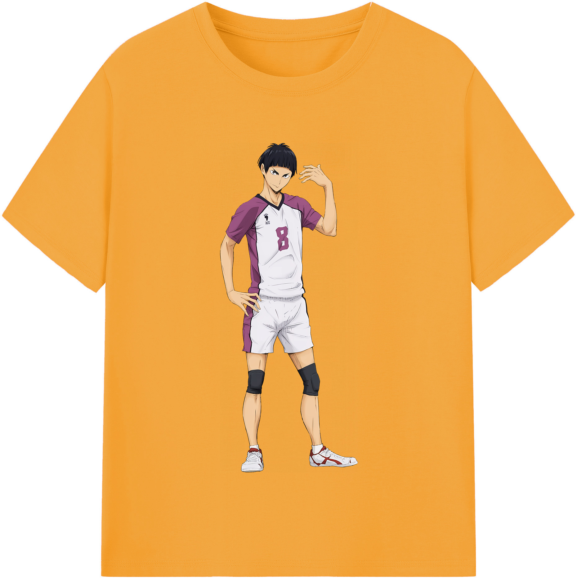 （画像用） ハイキュー!! Haikyu!! 綿100％半袖Tシャツ（フロントプリント）