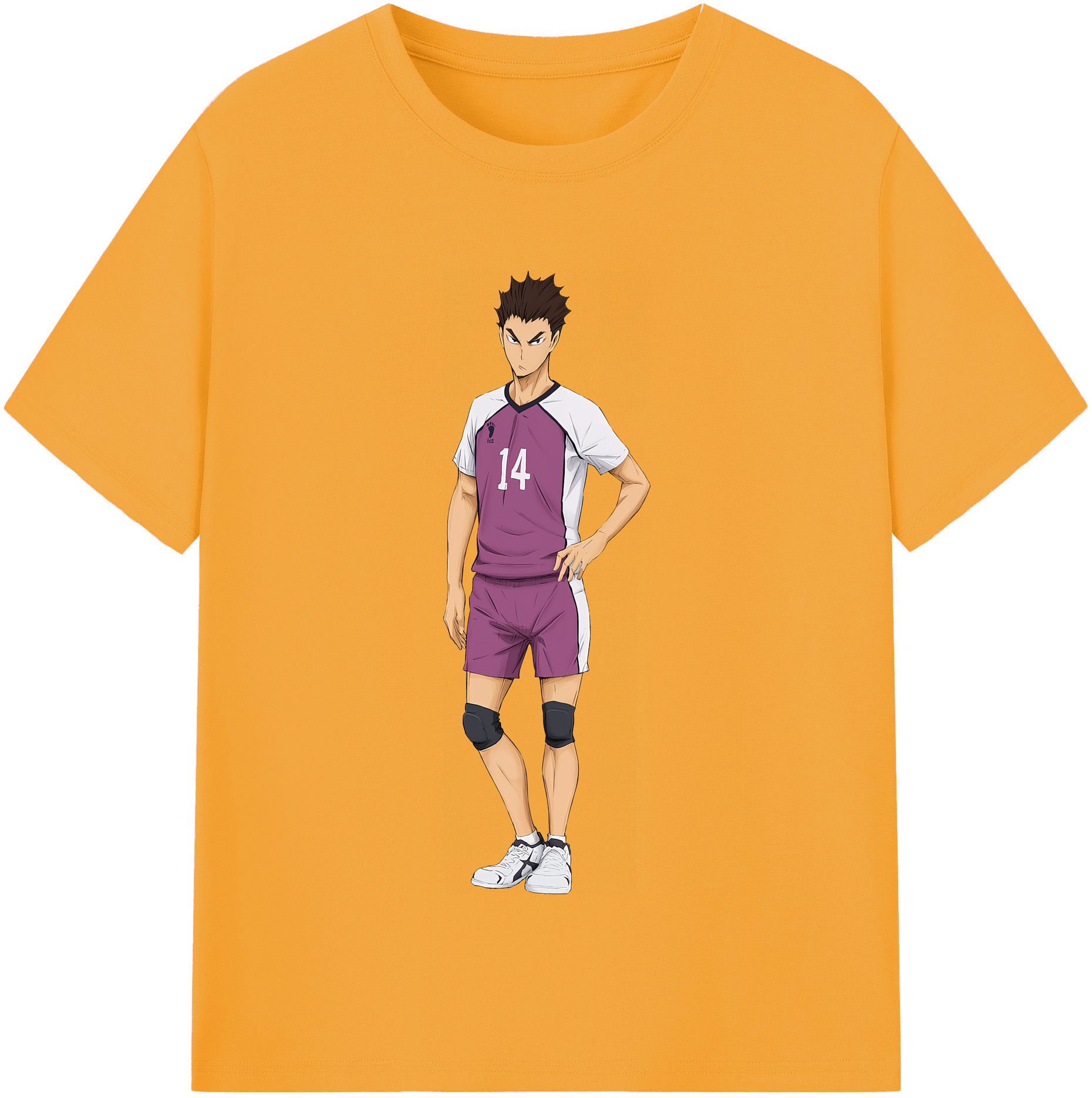 （画像用） ハイキュー!! Haikyu!! 綿100％半袖Tシャツ（フロントプリント）