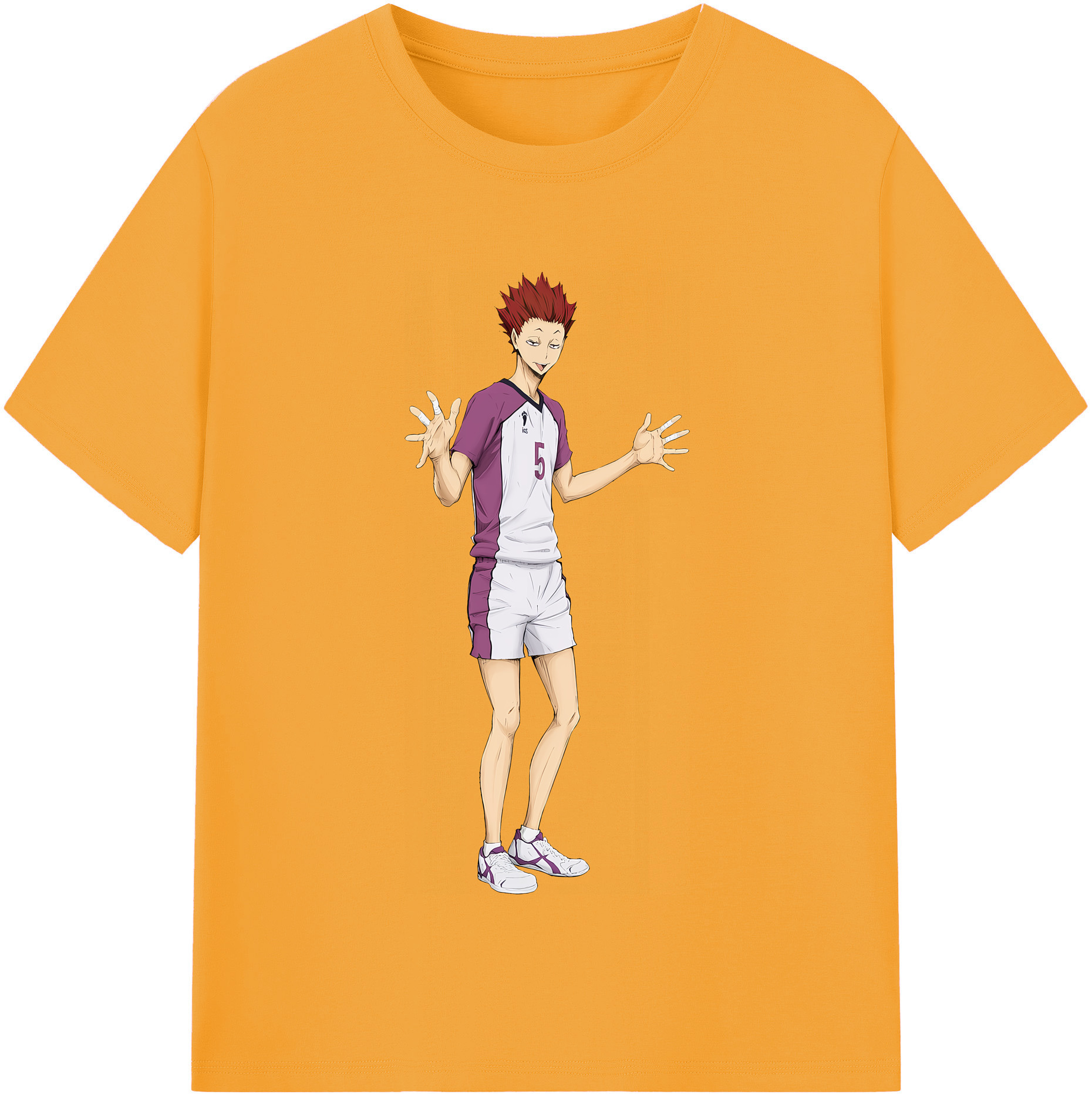 （画像用） ハイキュー!! Haikyu!! 綿100％半袖Tシャツ（フロントプリント）