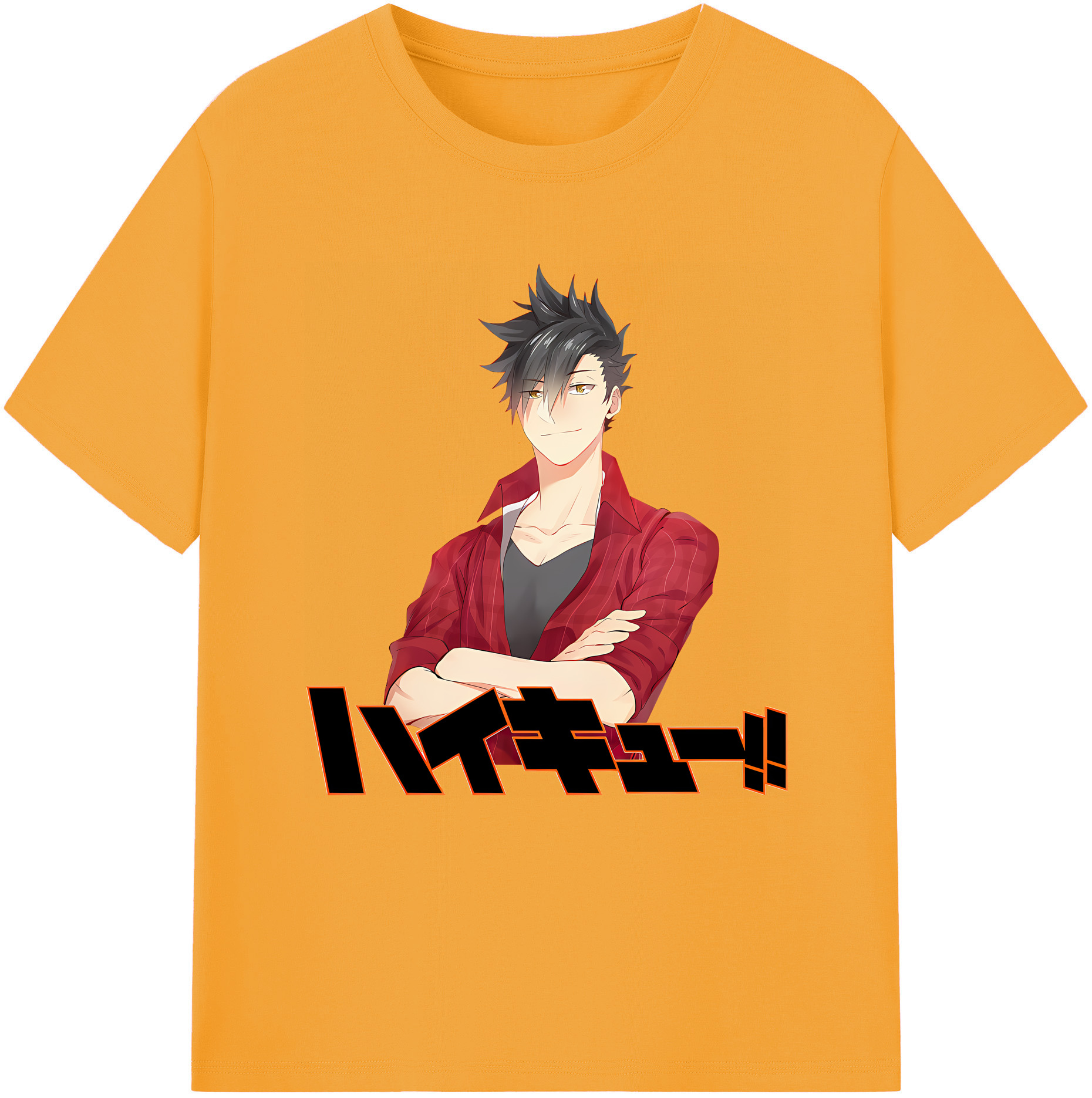 （画像用） ハイキュー!! Haikyu!! 綿100％半袖Tシャツ（フロントプリント）