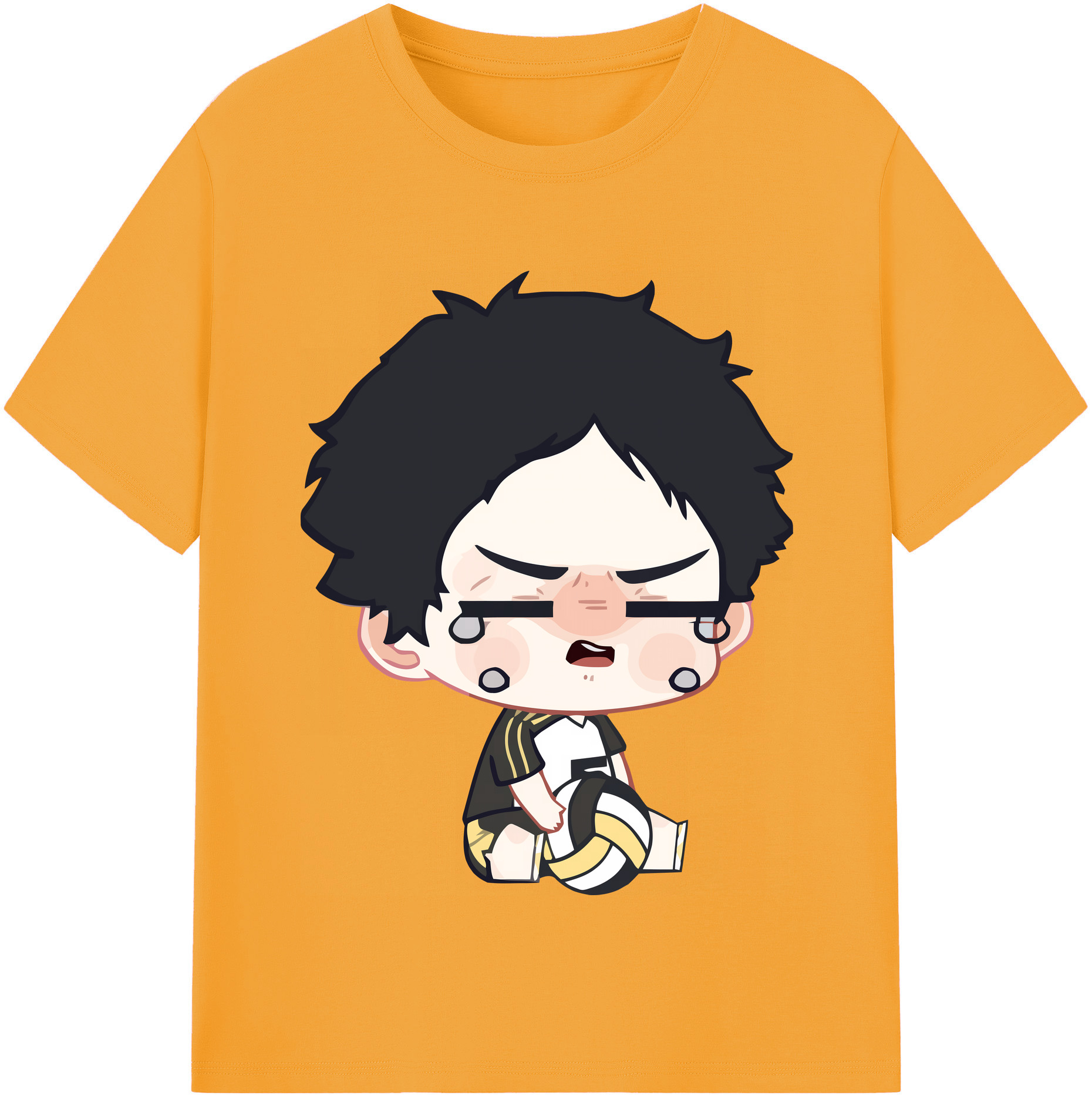 （画像用） ハイキュー!! Haikyu!! 綿100％半袖Tシャツ（フロントプリント）