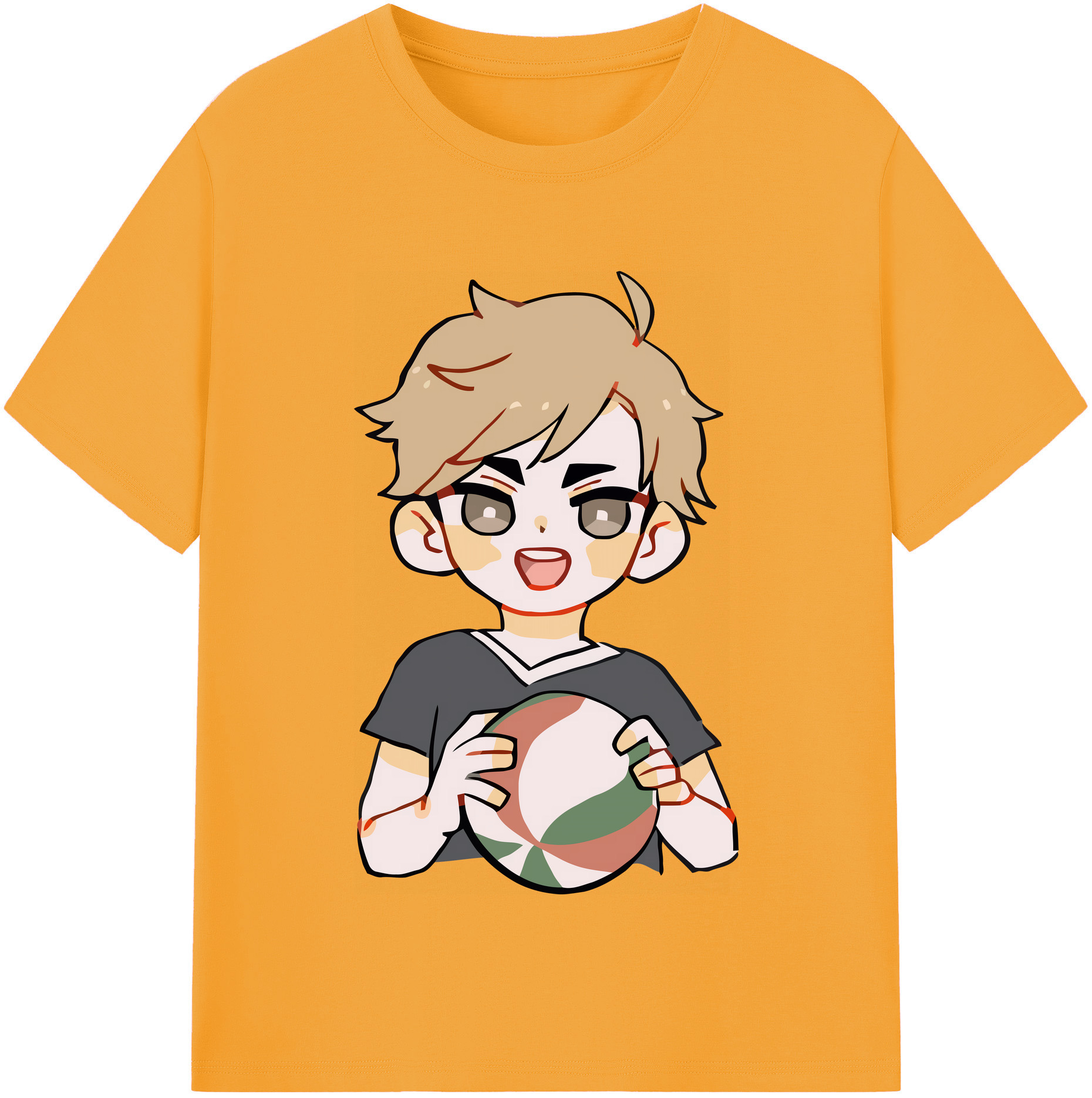 （画像用） ハイキュー!! Haikyu!! 綿100％半袖Tシャツ（フロントプリント）