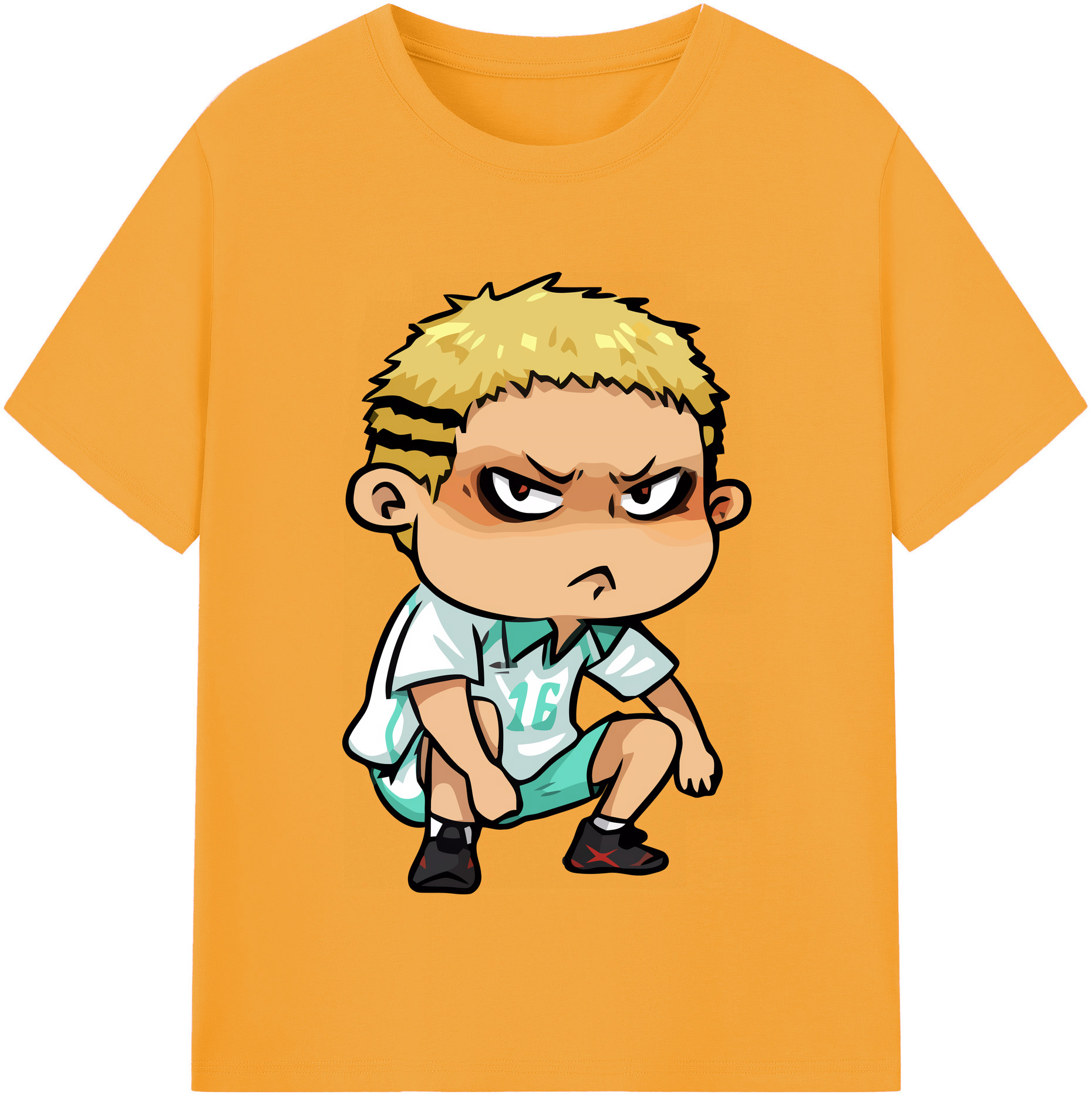 （画像用） ハイキュー!! Haikyu!! 綿100％半袖Tシャツ（フロントプリント）