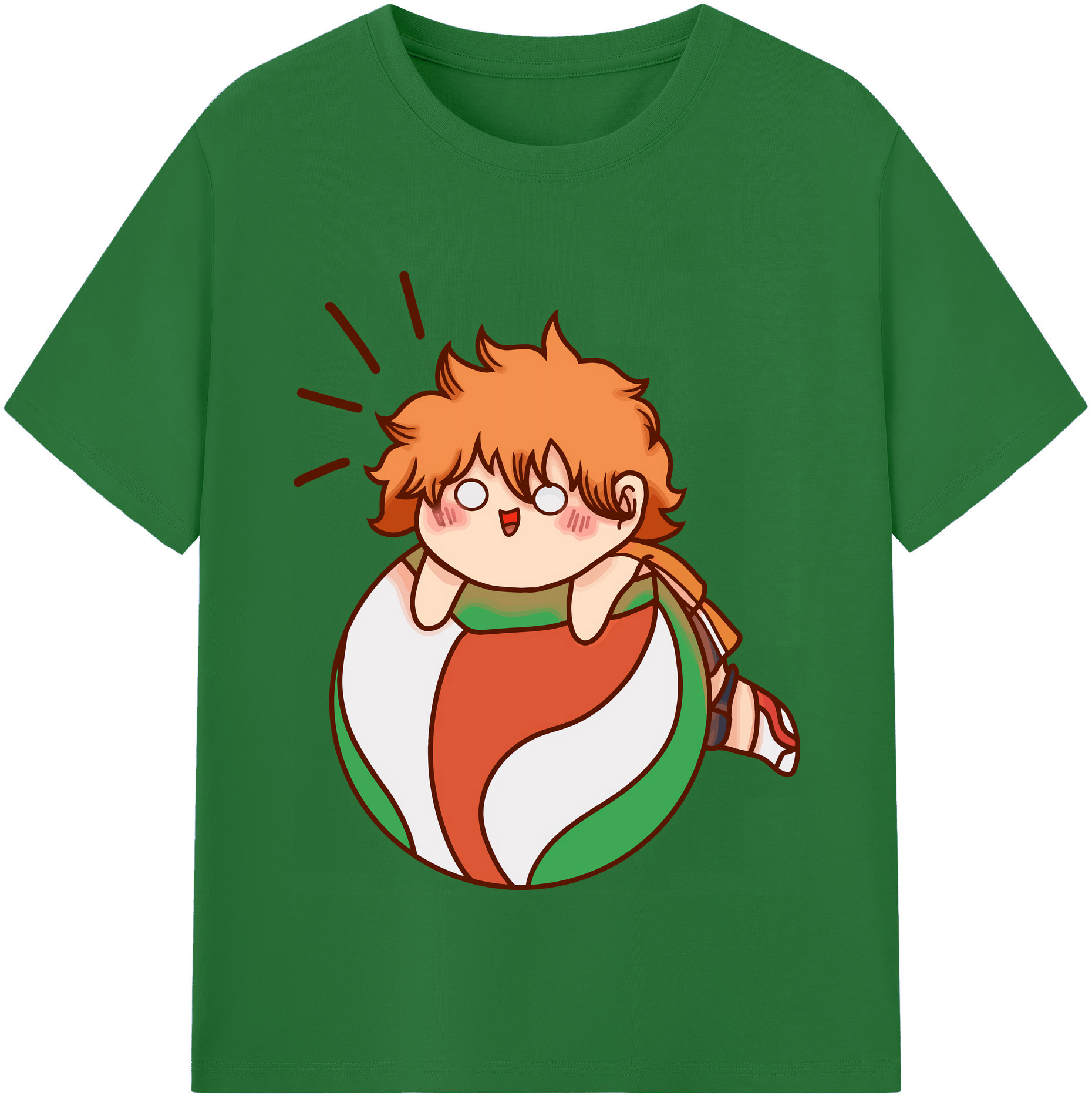 （画像用） ハイキュー!! Haikyu!! 綿100％半袖Tシャツ（フロントプリント）