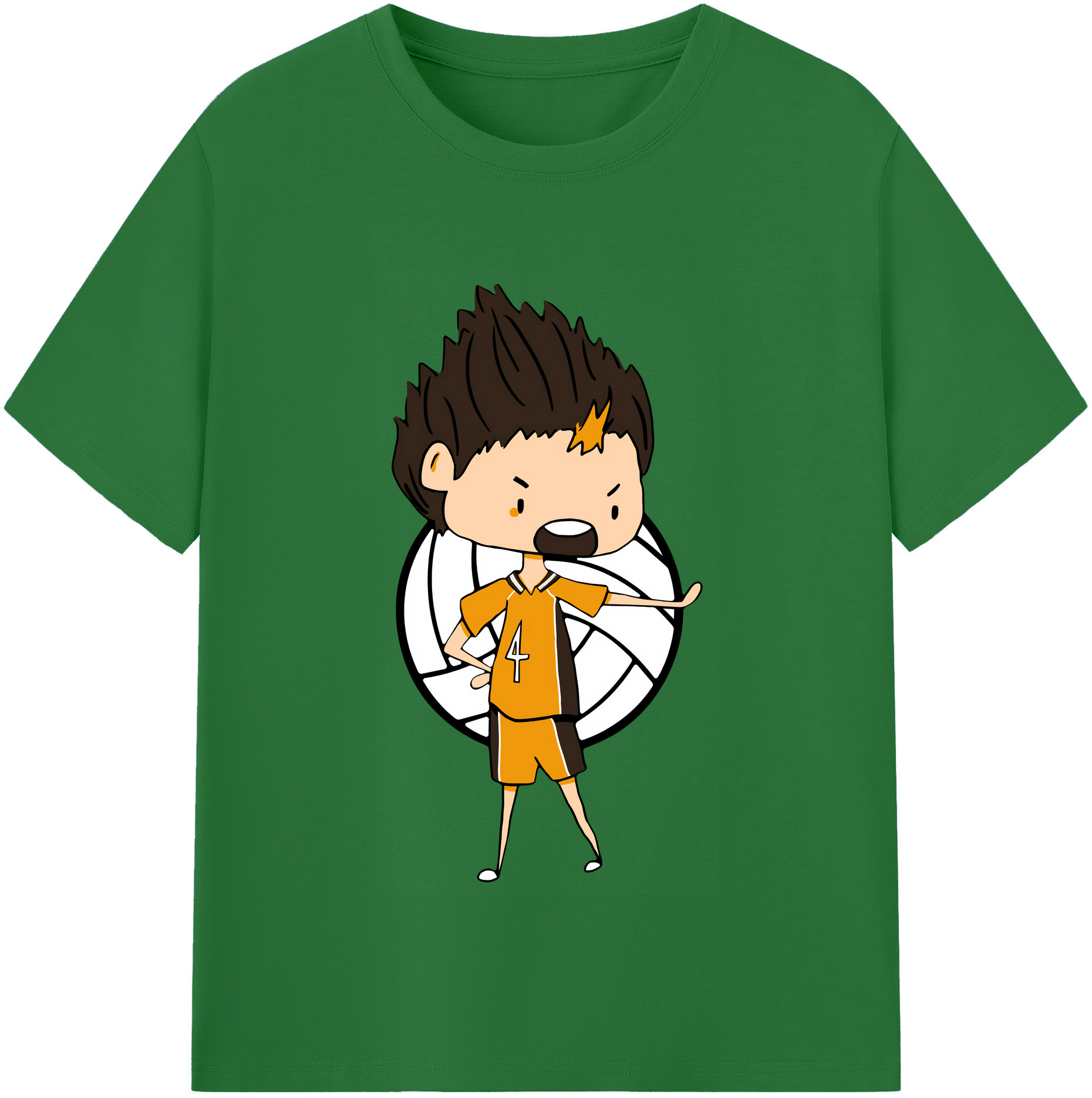 （画像用） ハイキュー!! Haikyu!! 綿100％半袖Tシャツ（フロントプリント）