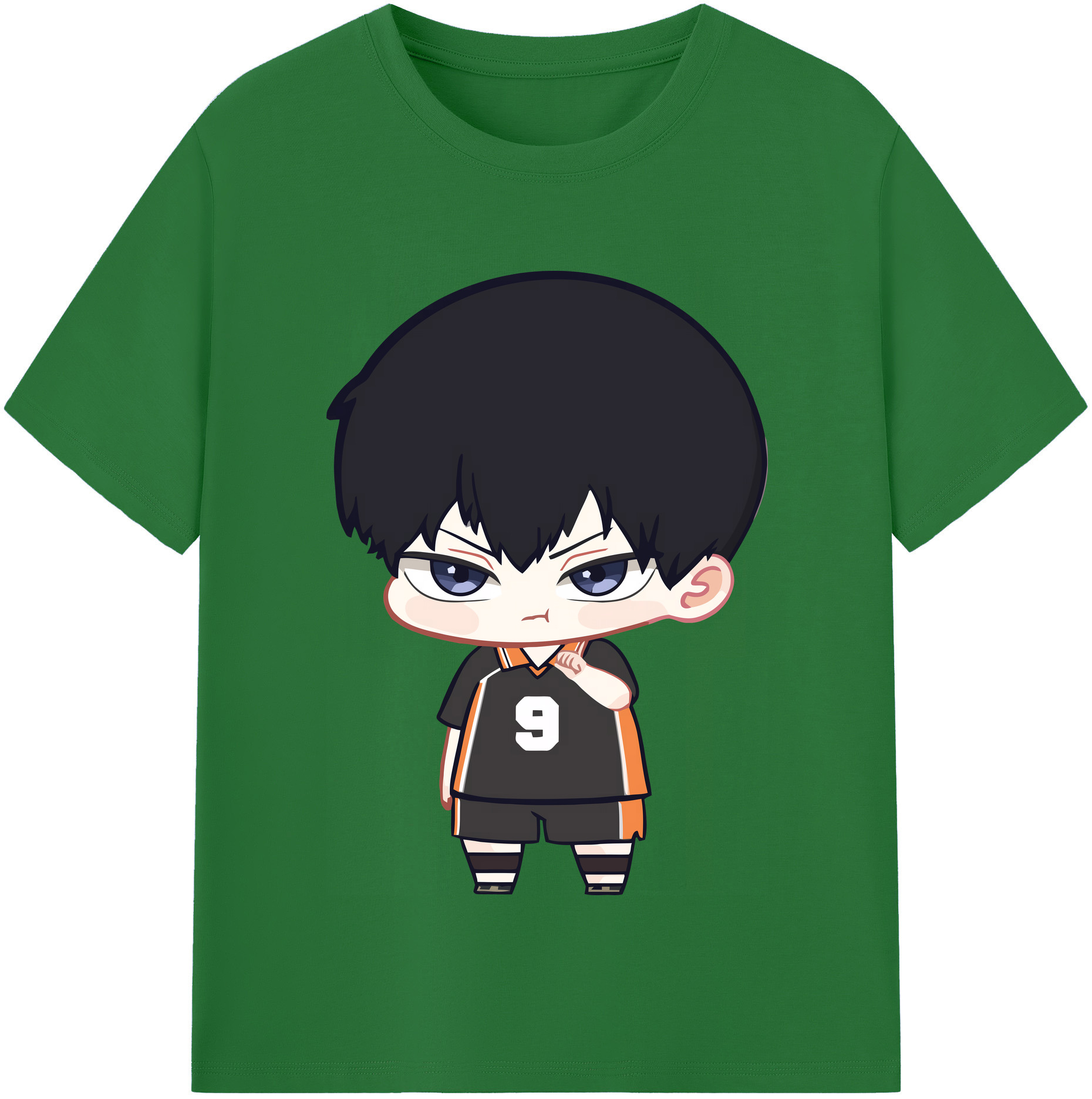 （画像用） ハイキュー!! Haikyu!! 綿100％半袖Tシャツ（フロントプリント）