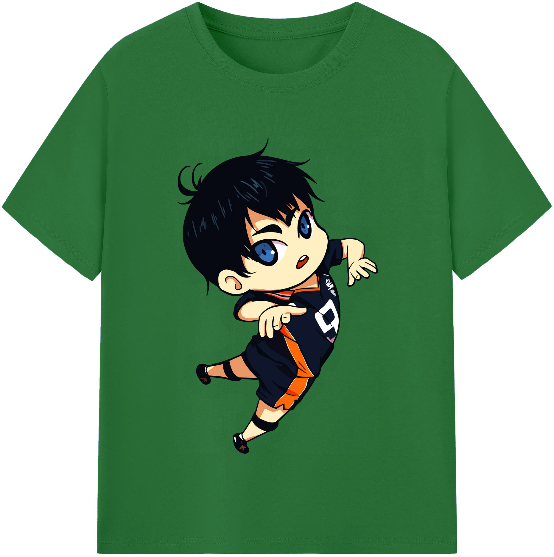 （画像用） ハイキュー!! Haikyu!! 綿100％半袖Tシャツ（フロントプリント）